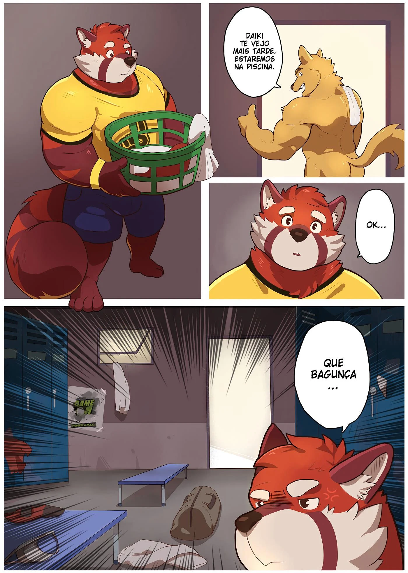 Sexo depois do jogo &ndash; Doujin &ndash; Em Portugu&ecirc;s