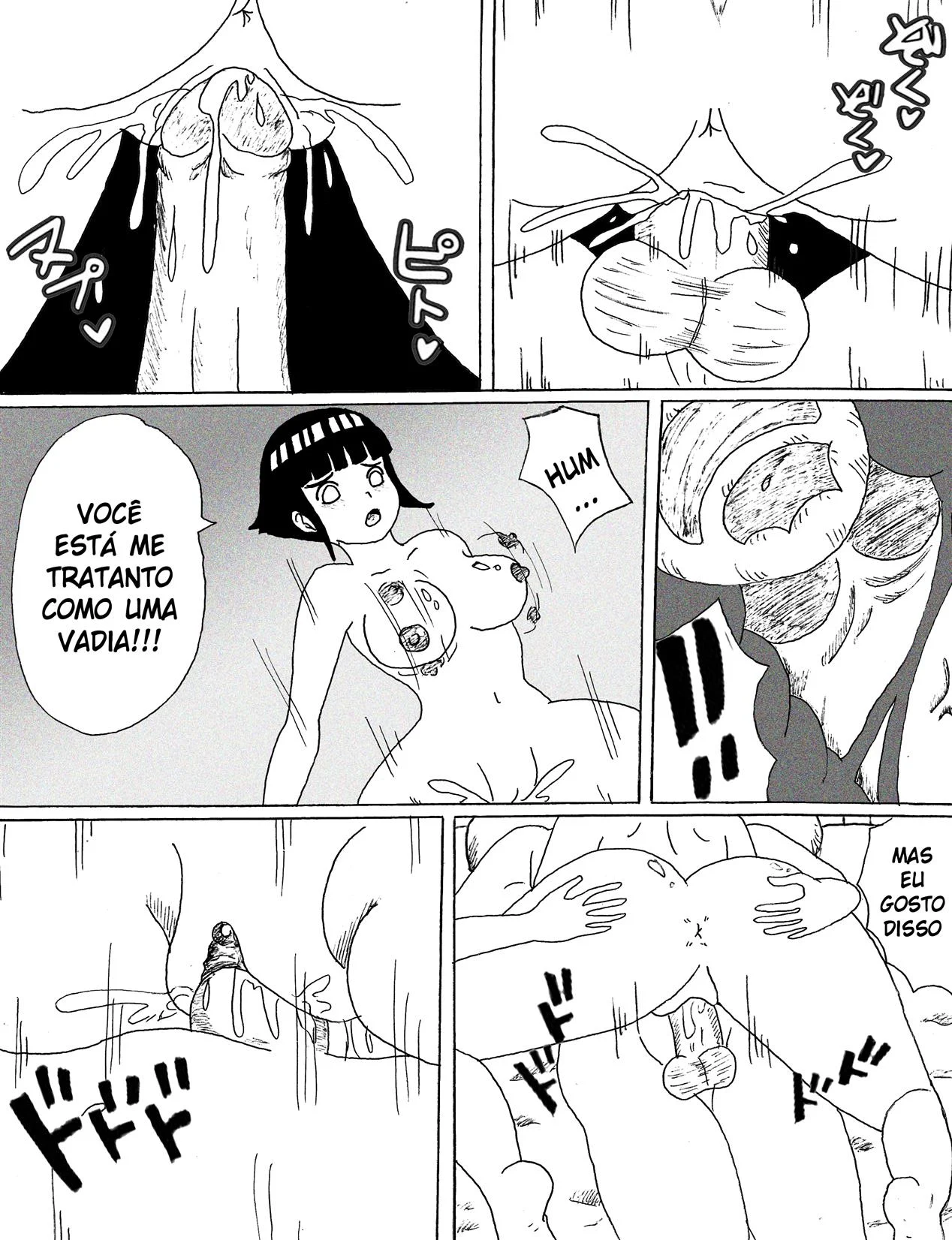 Sexo dos Hyugas 2 &ndash; Peit&otilde;es &ndash; Ler Quadrinho Completos