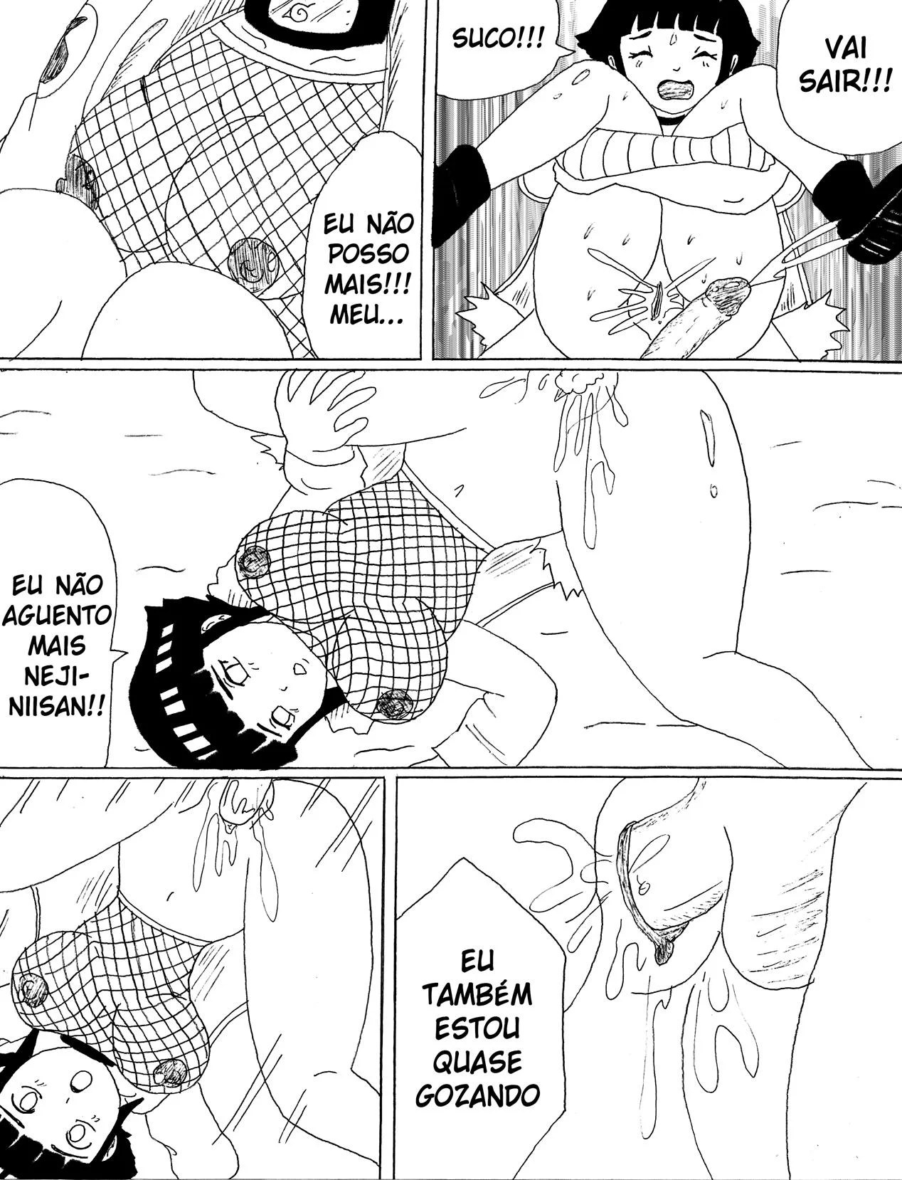 Sexo dos Hyugas 2 &ndash; Peit&otilde;es &ndash; Ler Quadrinho Completos