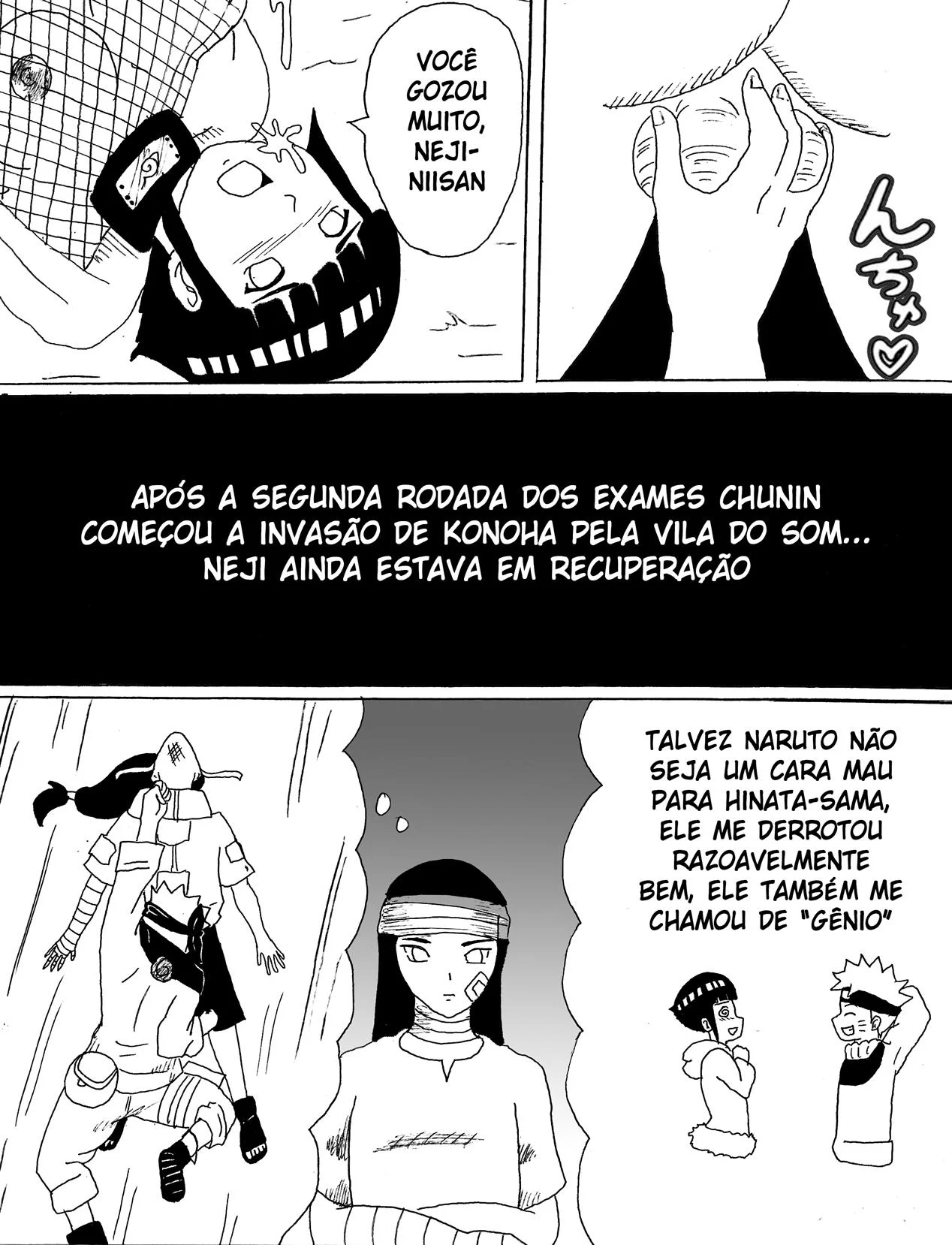 Sexo dos Hyugas 2 &ndash; Peit&otilde;es &ndash; Ler Quadrinho Completos