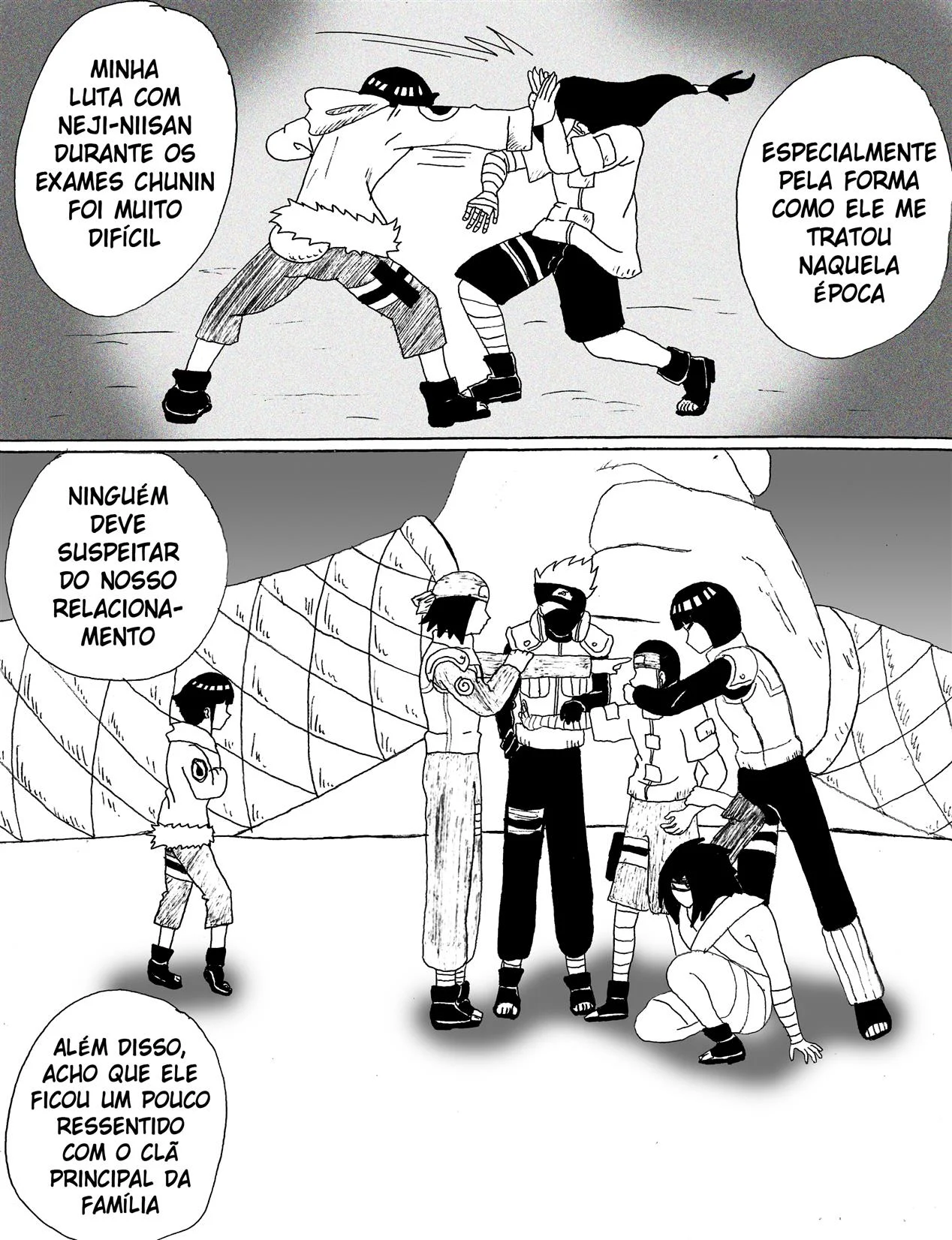 Sexo dos Hyugas 2 &ndash; Peit&otilde;es &ndash; Ler Quadrinho Completos