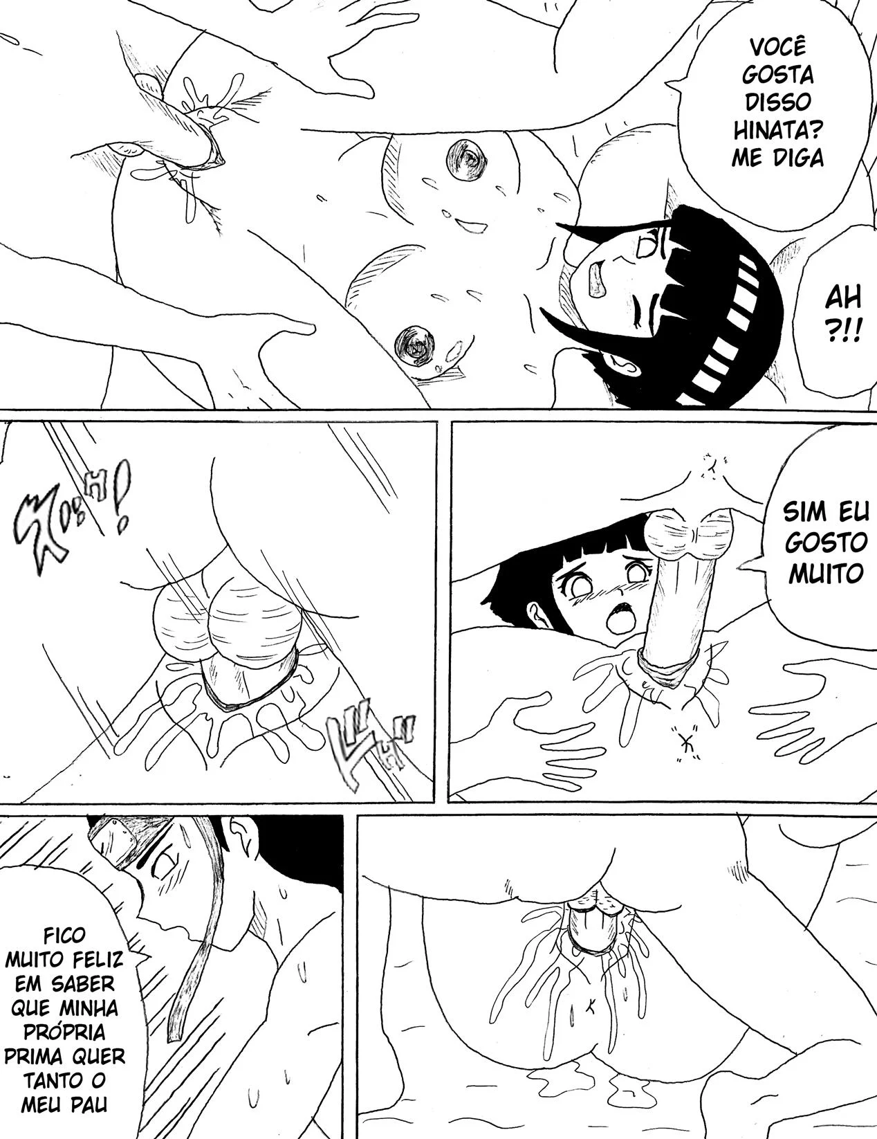 Sexo dos Hyugas 2 &ndash; Peit&otilde;es &ndash; Ler Quadrinho Completos