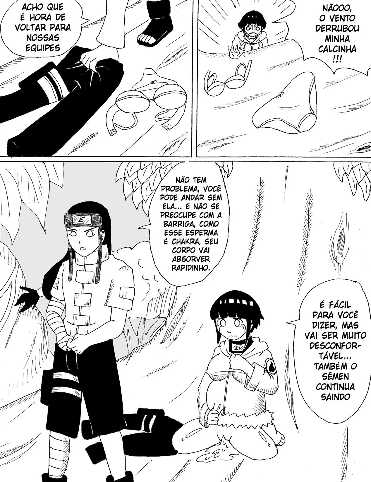 Sexo dos Hyugas &ndash; Gr&aacute;vida &ndash; Tradu&ccedil;&atilde;o Nacional