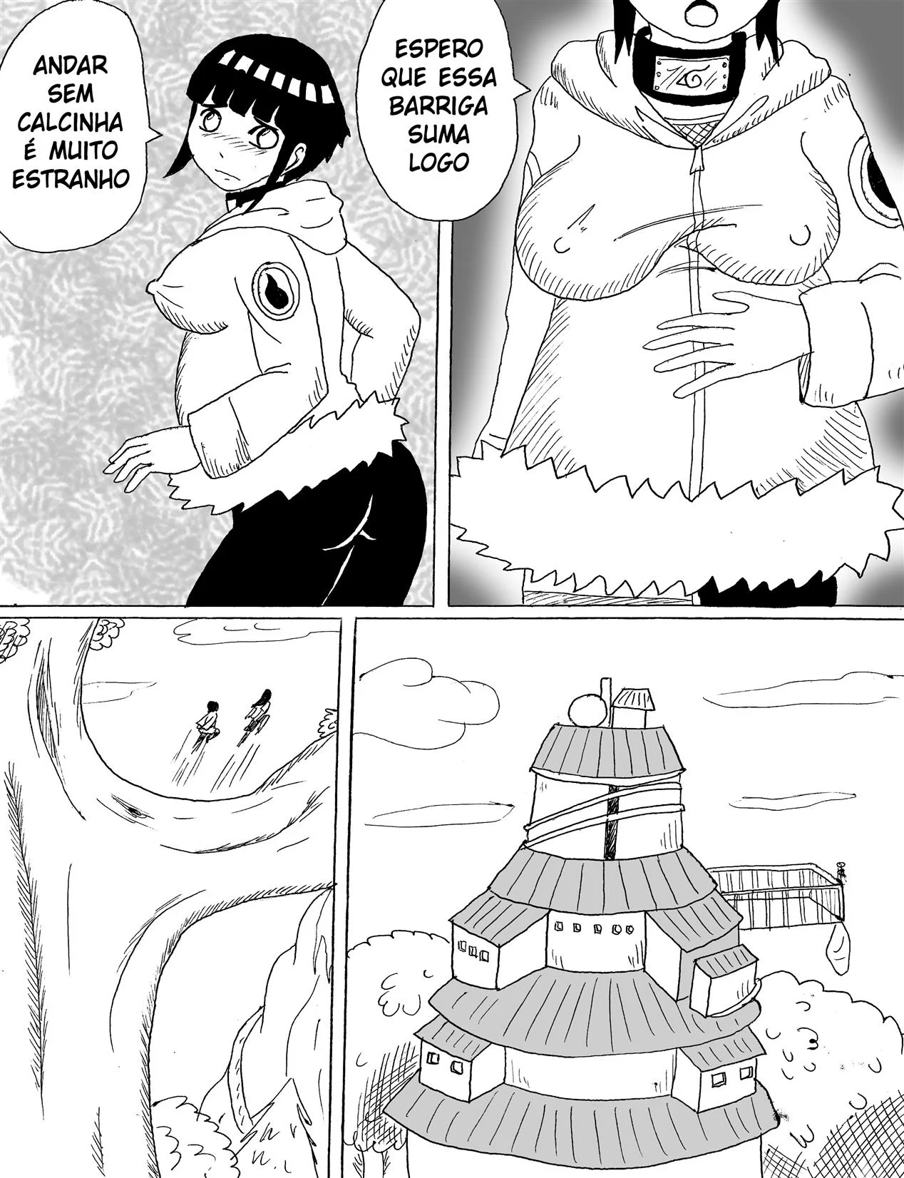 Sexo dos Hyugas &ndash; Gr&aacute;vida &ndash; Tradu&ccedil;&atilde;o Nacional