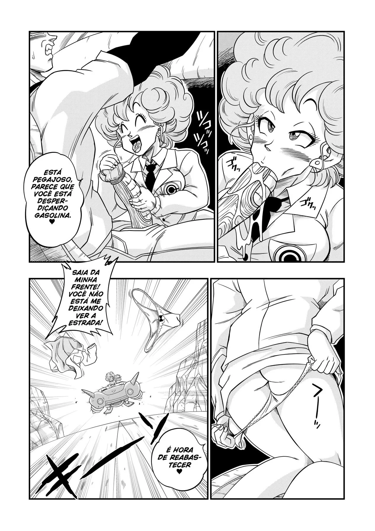 Sexo na Auto Escola &ndash; Dragon Ball Hentai &ndash; Legendas em PT-BR