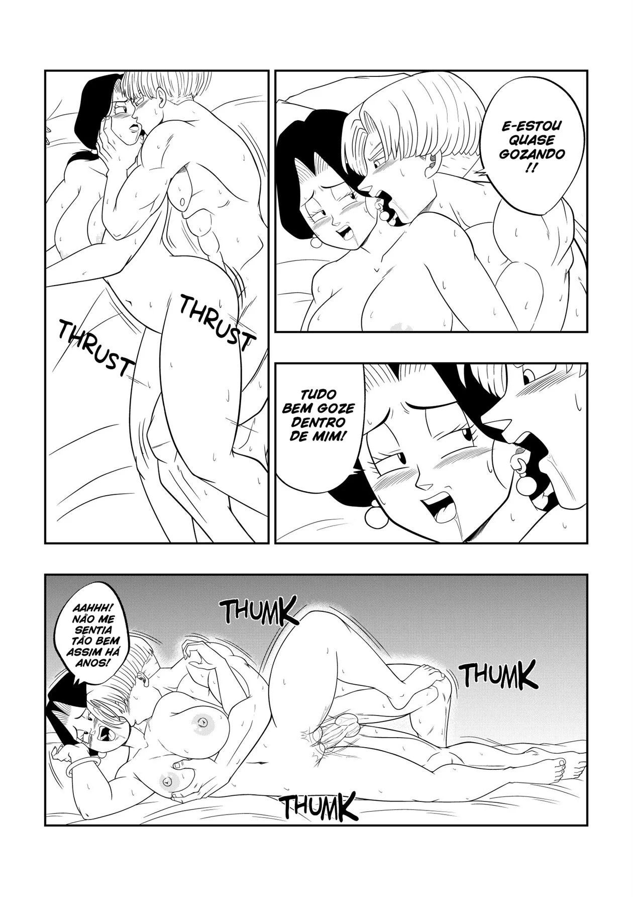 Sexo Quente Com a M&atilde;e do Meu Amigo &ndash; Dragon Ball Hentai &ndash; Tradu&ccedil;&atilde;o Nacional