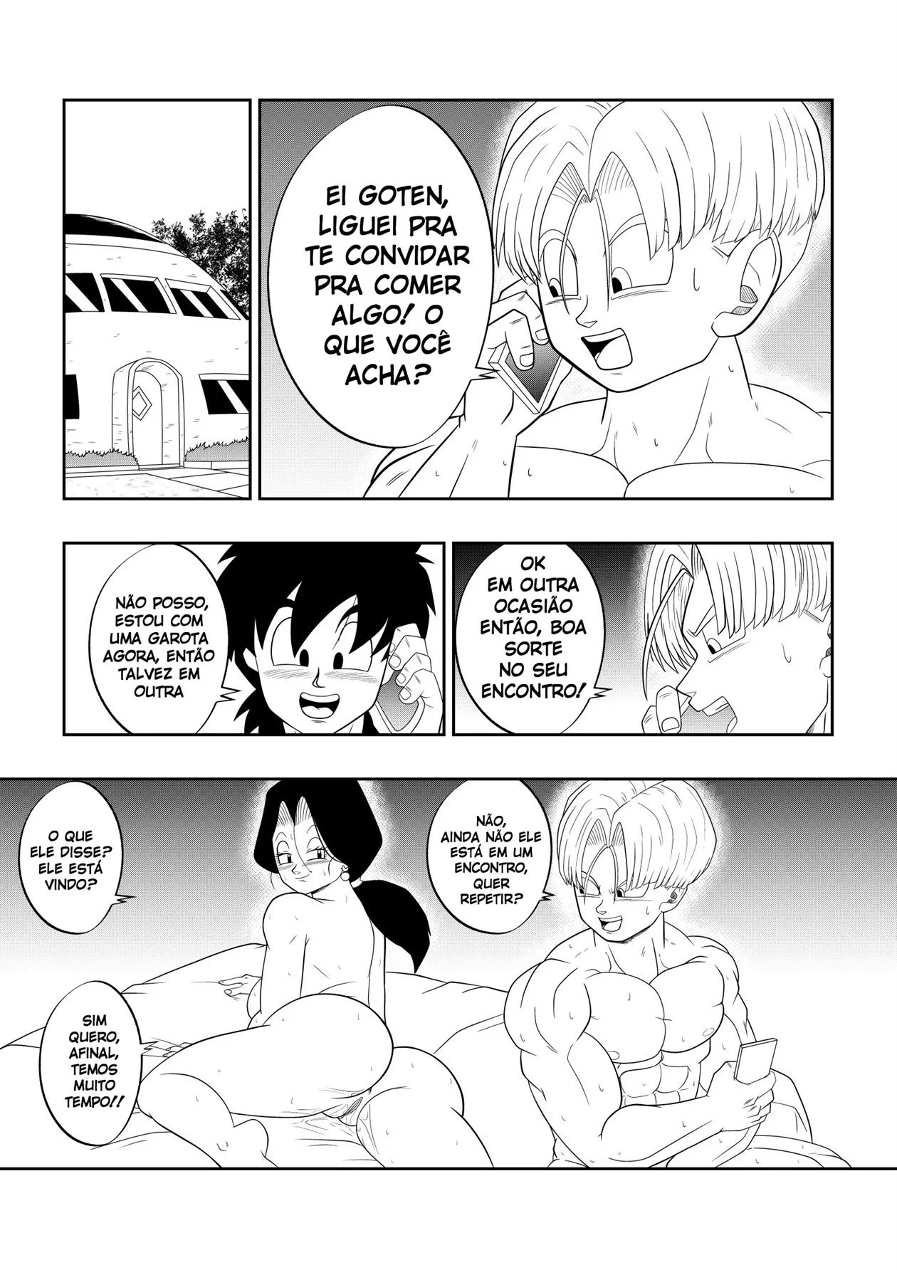 Sexo Quente Com a M&atilde;e do Meu Amigo &ndash; Dragon Ball Hentai &ndash; Tradu&ccedil;&atilde;o Nacional