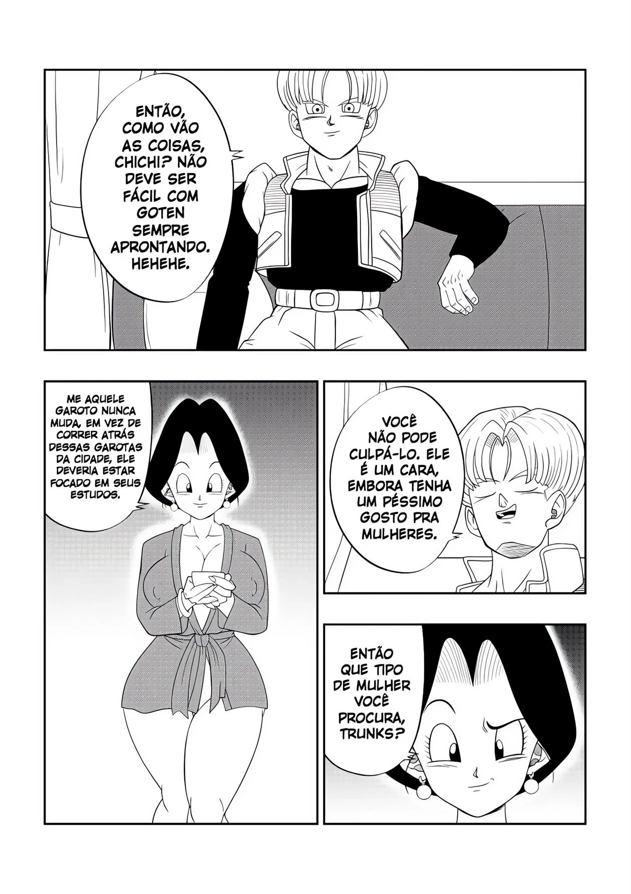 Sexo Quente Com a M&atilde;e do Meu Amigo &ndash; Dragon Ball Hentai &ndash; Tradu&ccedil;&atilde;o Nacional