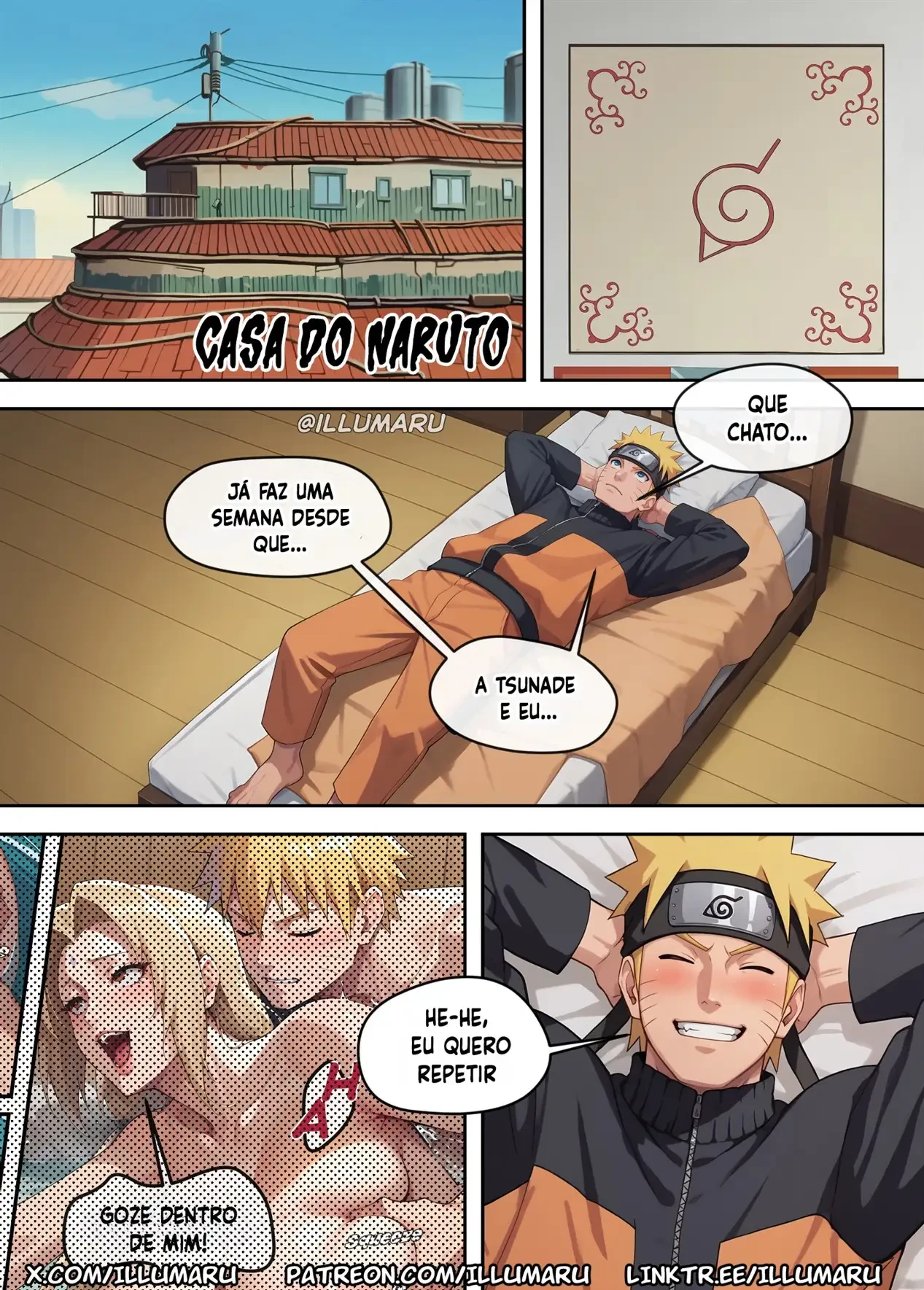 Sexo Quente nas Fontes Termais 2 &ndash; Naruto Hentai &ndash; Em Portugu&ecirc;s