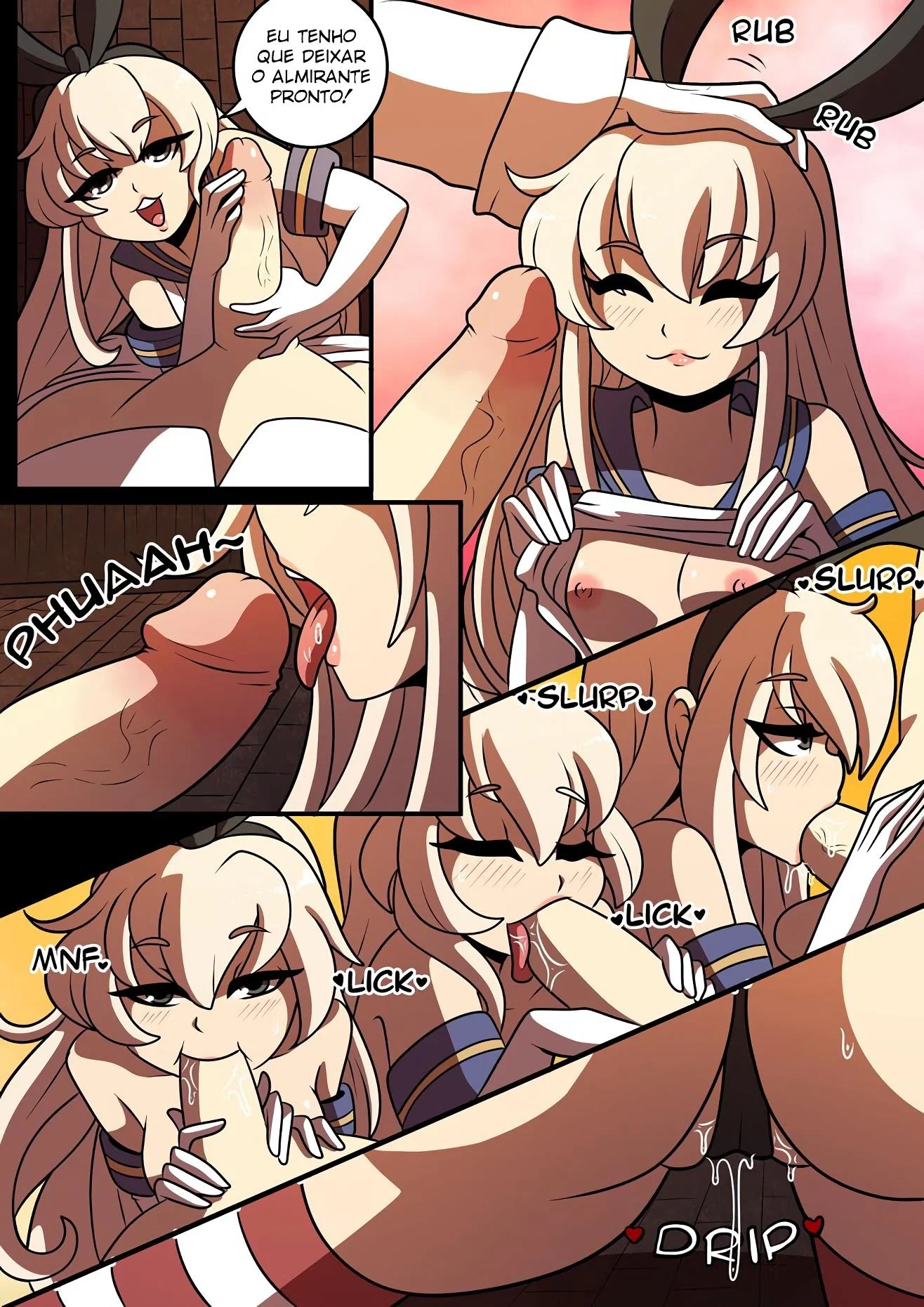 Shimakaze a esposa navio &ndash; Ahegao &ndash; Todo Traduzido