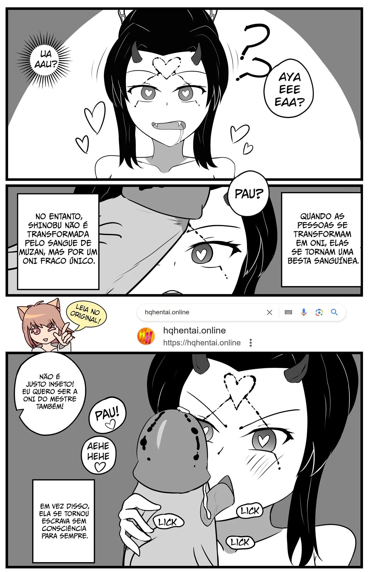 Shinobu Contra o Demônio Pervertido – Hentai – Sem Censura