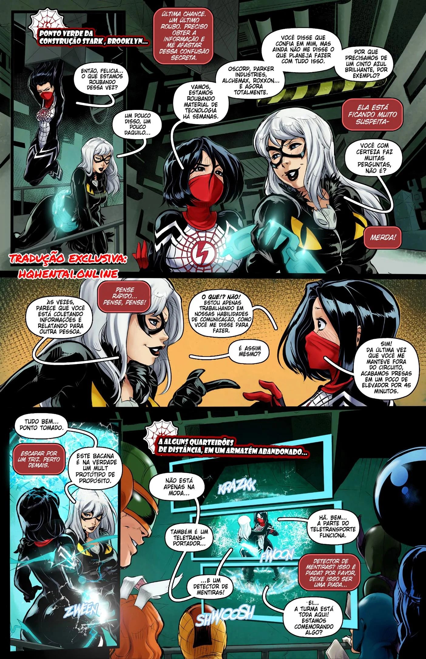 Silk a agente infiltrada &ndash; Cartoon &ndash; Todo Traduzido