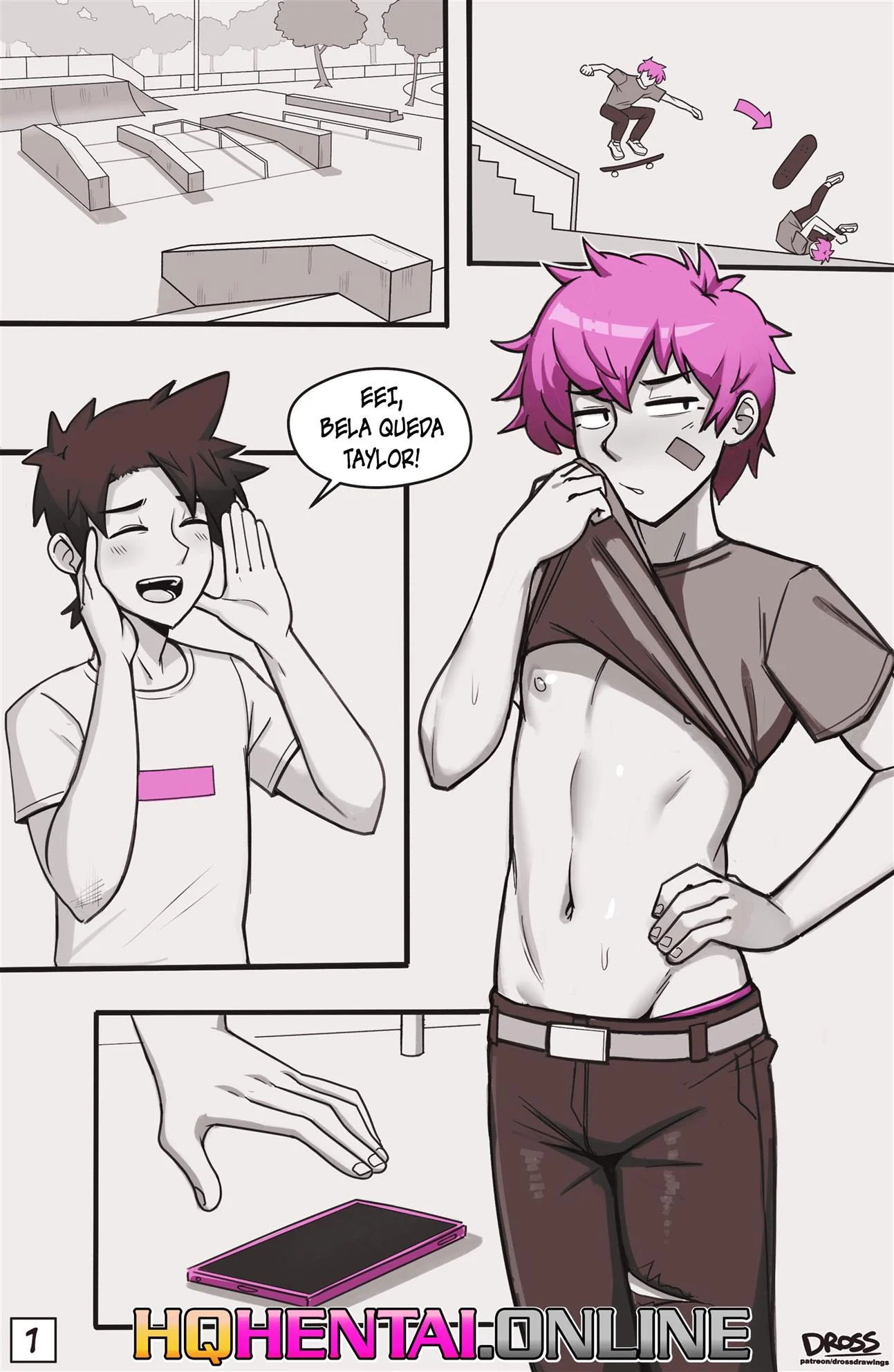 Skatista Crossdresser 2 &ndash; Cartoon &ndash; Tradu&ccedil;&atilde;o Nacional