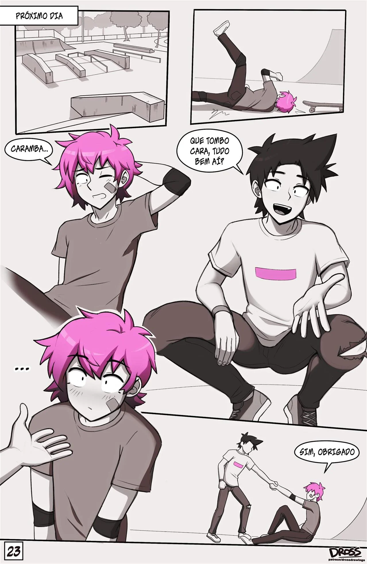 Skatista Crossdresser 2 &ndash; Cartoon &ndash; Tradu&ccedil;&atilde;o Nacional