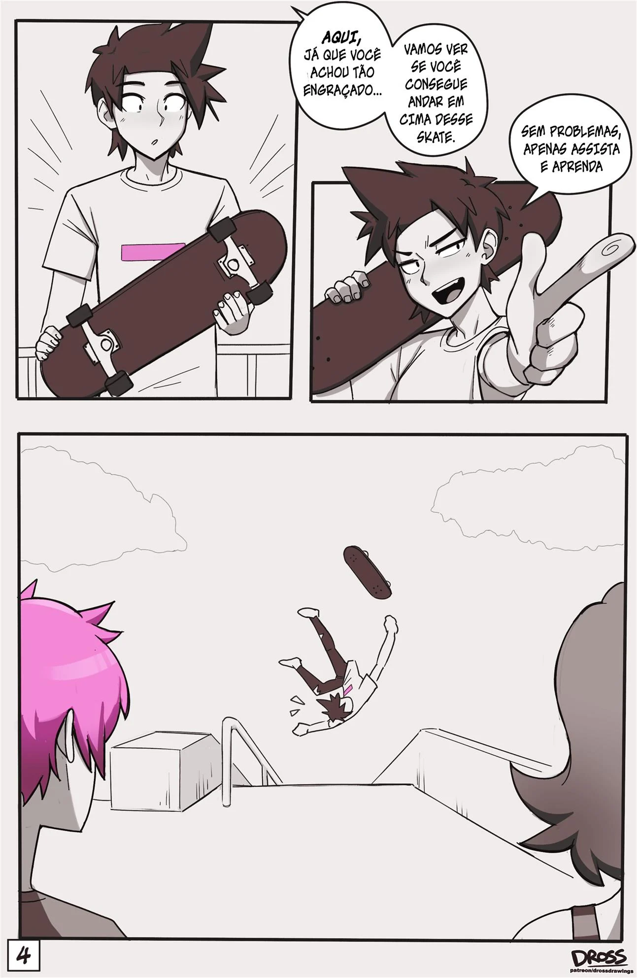 Skatista Crossdresser 2 &ndash; Cartoon &ndash; Tradu&ccedil;&atilde;o Nacional