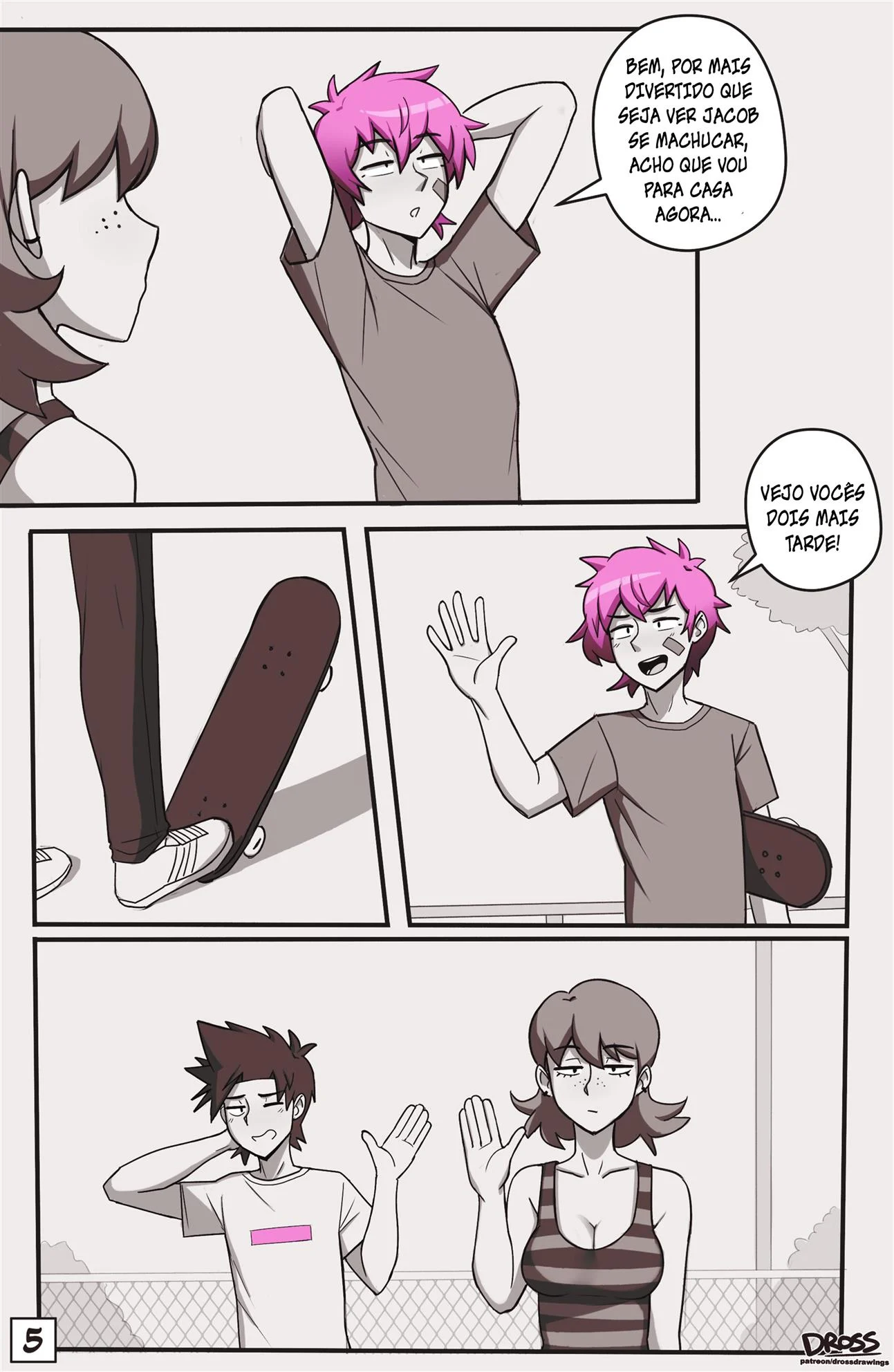 Skatista Crossdresser 2 &ndash; Cartoon &ndash; Tradu&ccedil;&atilde;o Nacional