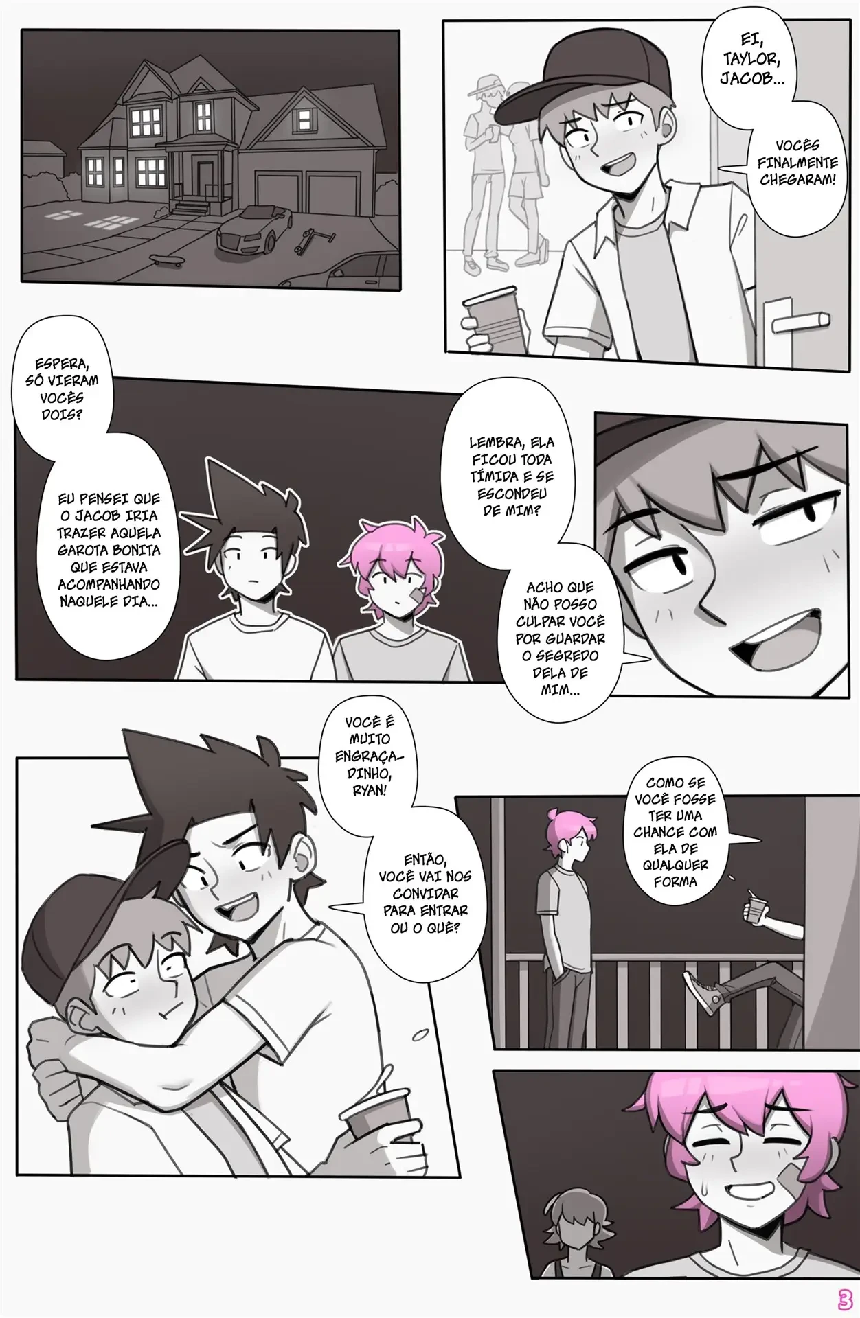 Skatista Crossdresser 3 &ndash; Hentai Gay &ndash; Todo em PT-BR