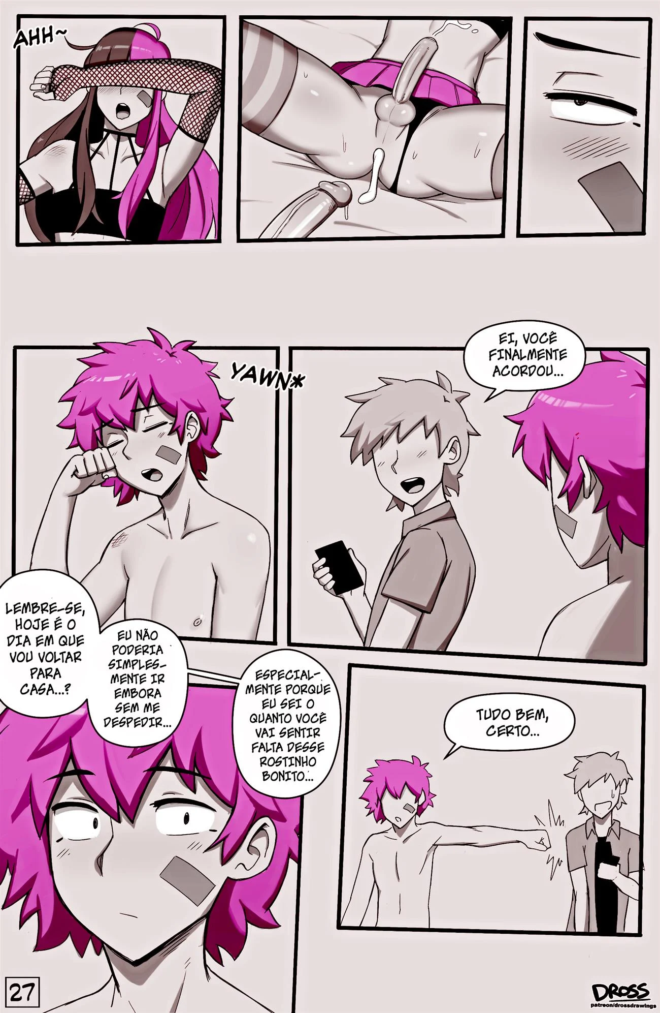 Skatista Crossdresser &ndash; Yaoi &ndash; Todo em PT-BR