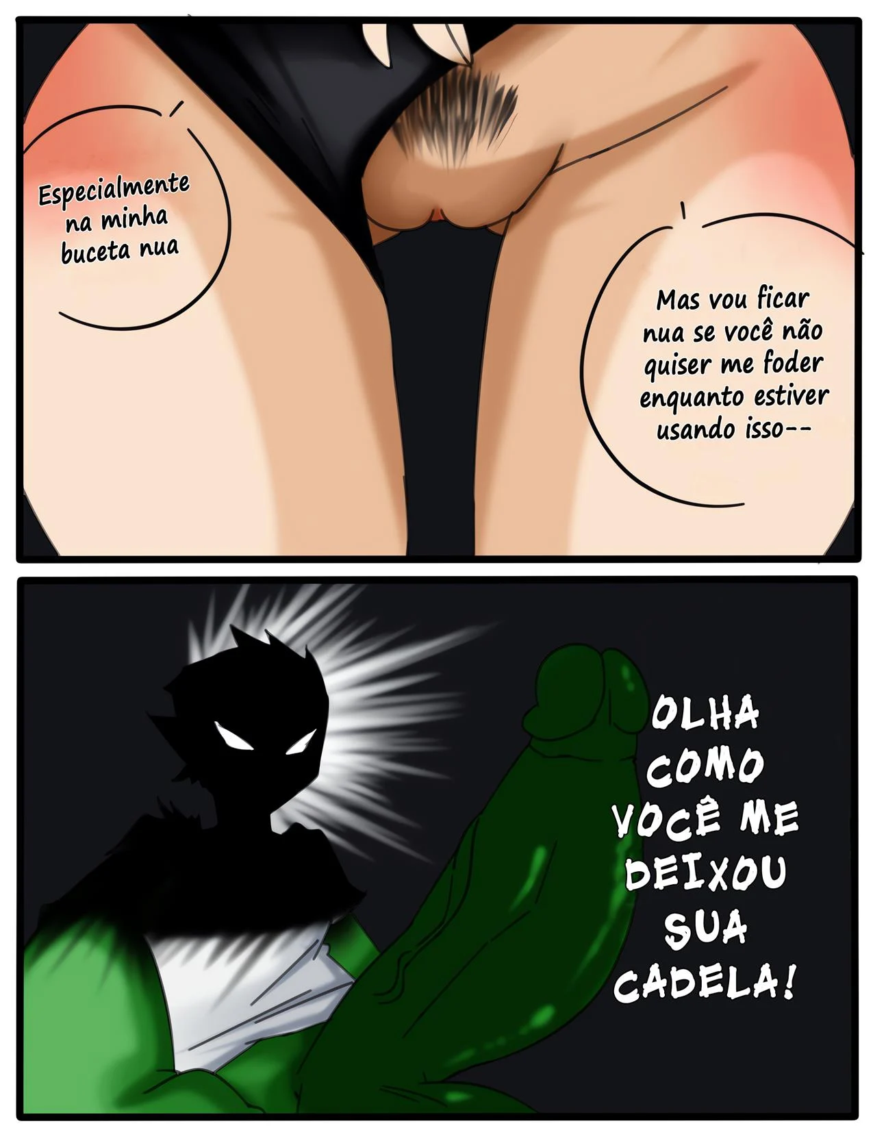 Sozinho com a Estrela Negra – Quadrinhos Eroticos – Quadrinho De Sexo Em PT-BR