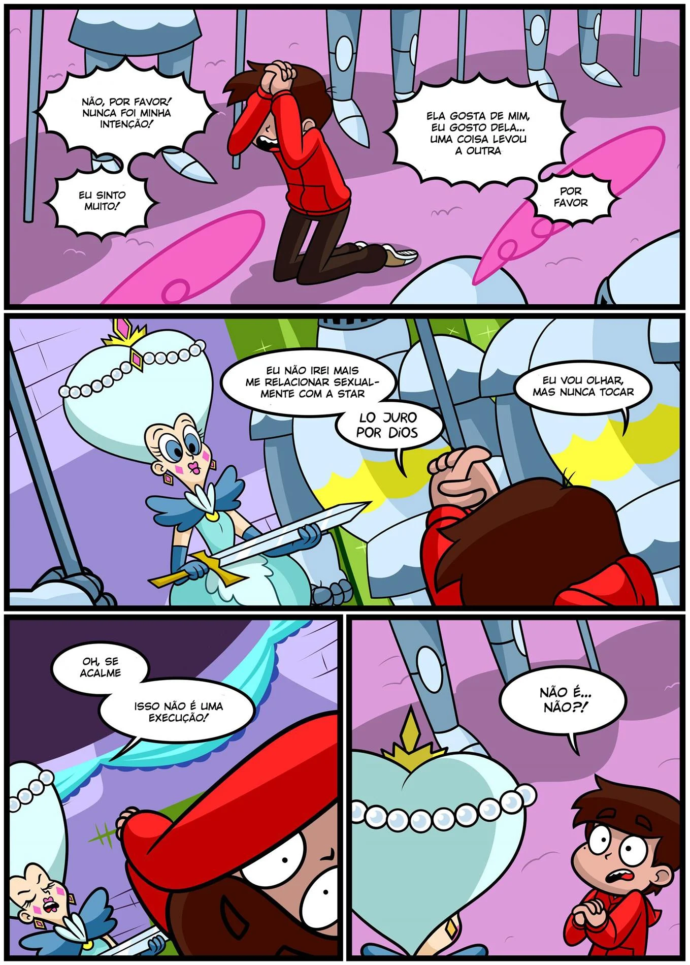 Sozinho com a Rainha – MILF – Quadrinho De Sexo Em PT-BR Sozinho com a Rainha – MILF – Quadrinho De Sexo Em PT-BR