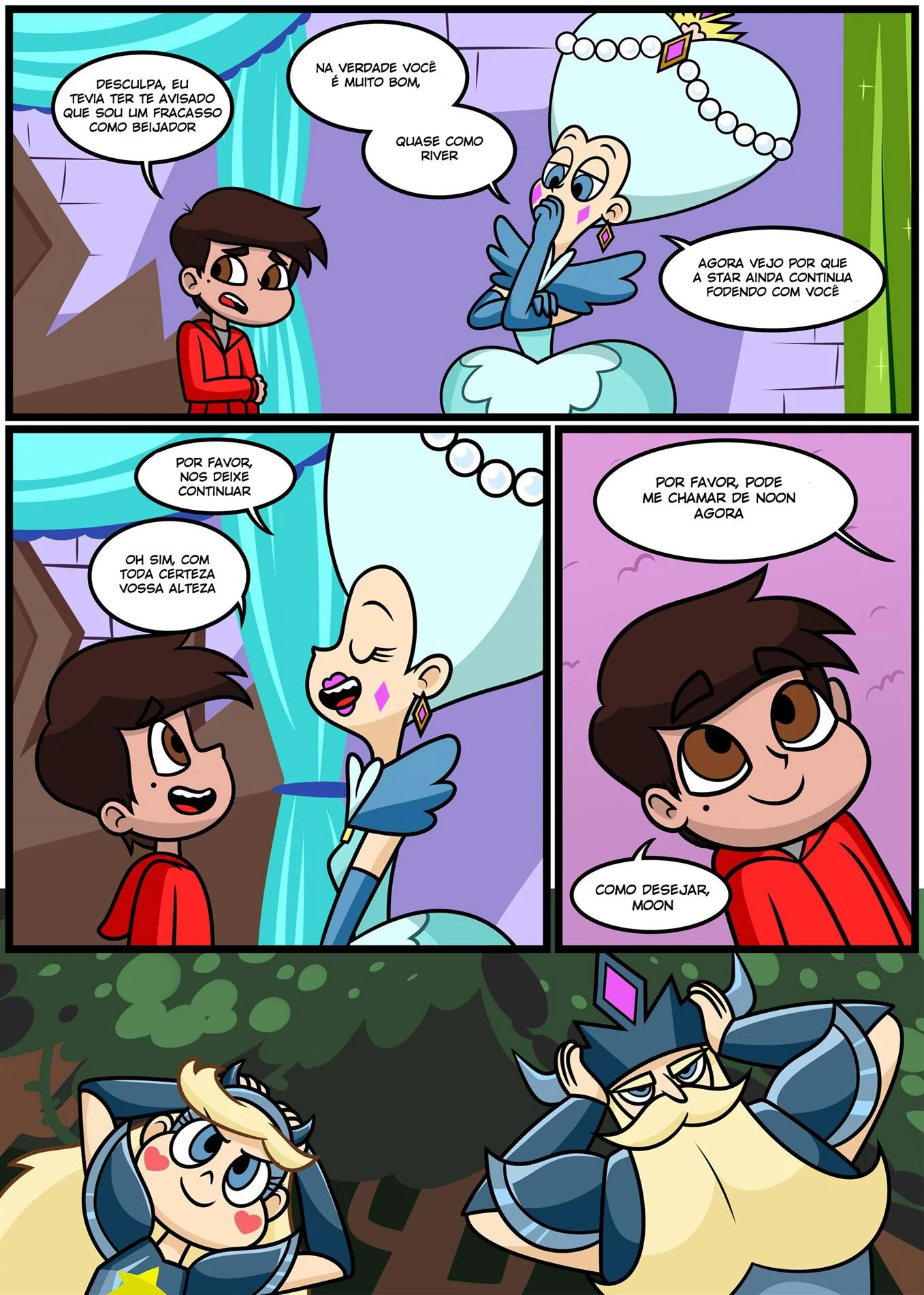 Sozinho com a Rainha – MILF – Quadrinho De Sexo Em PT-BR Sozinho com a Rainha – MILF – Quadrinho De Sexo Em PT-BR