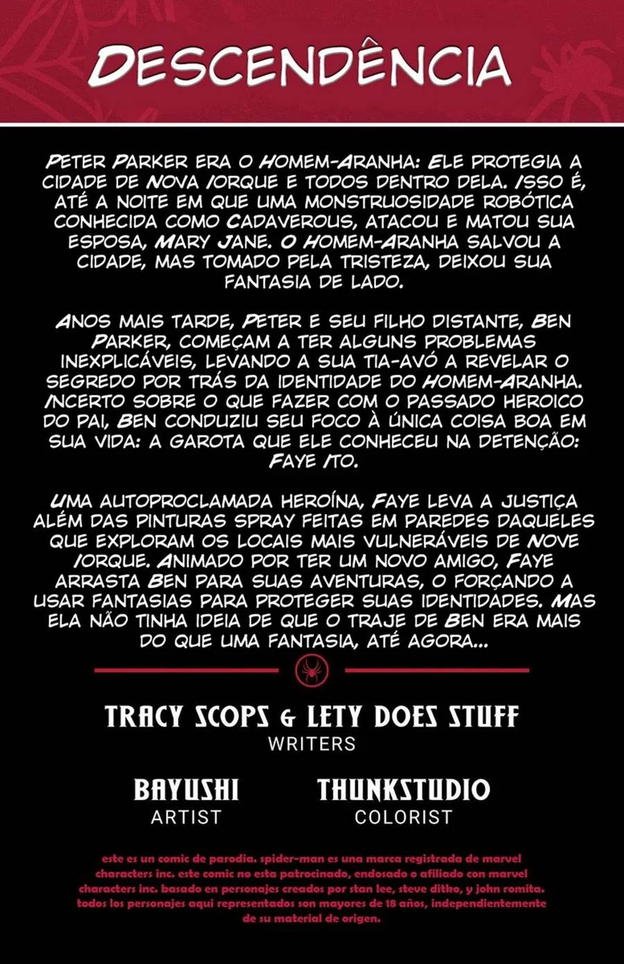 Spider Man Bloodline – Homem Aranha Hentai – Todo em PT-BR