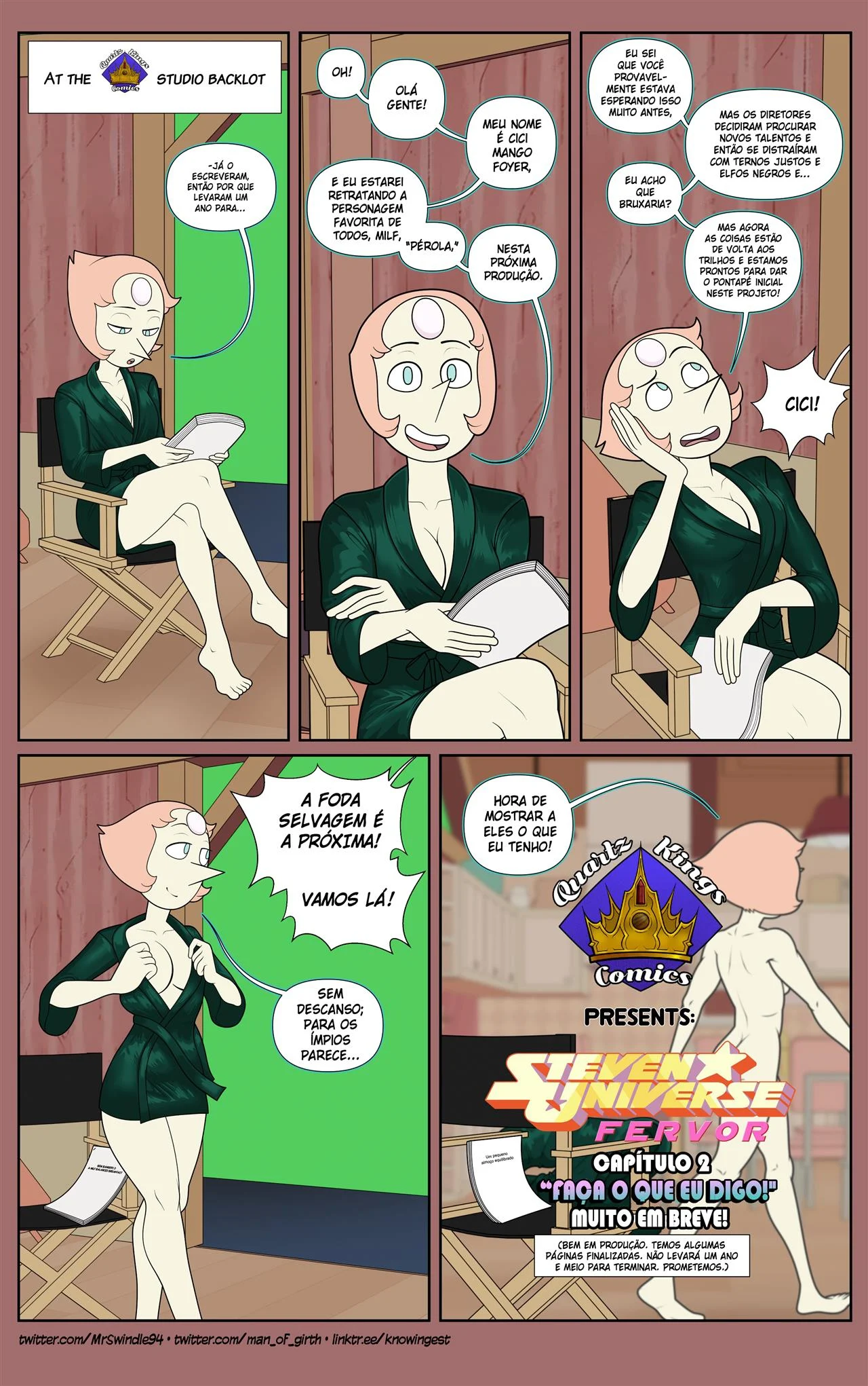 Steven Universo Fervor &ndash; Estupro &ndash; Quadrinho De Sexo Em PT-BR