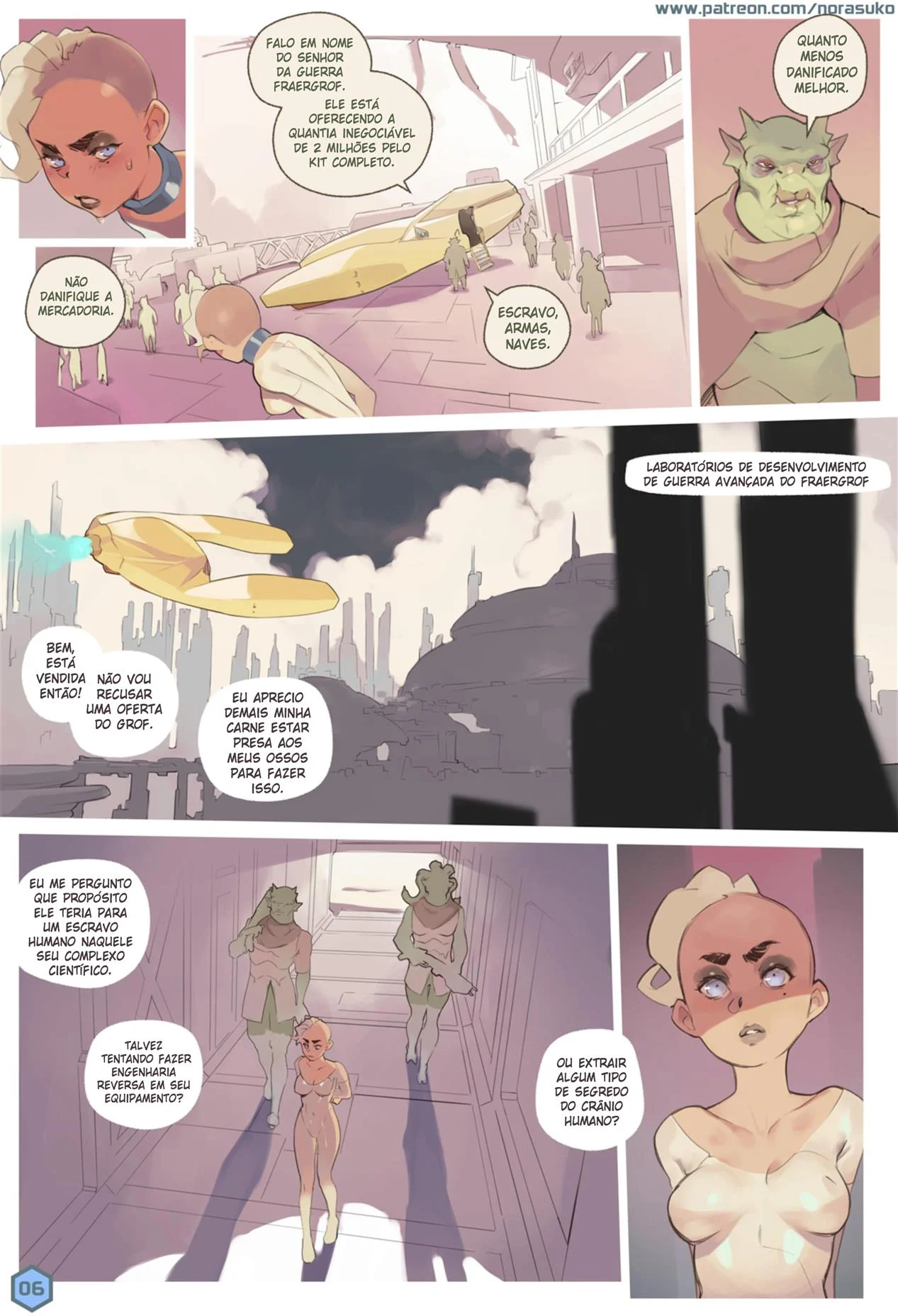 Subjugando a Conquistadora Impiedosa &ndash; Garota Monstro &ndash; Todo em PT-BR