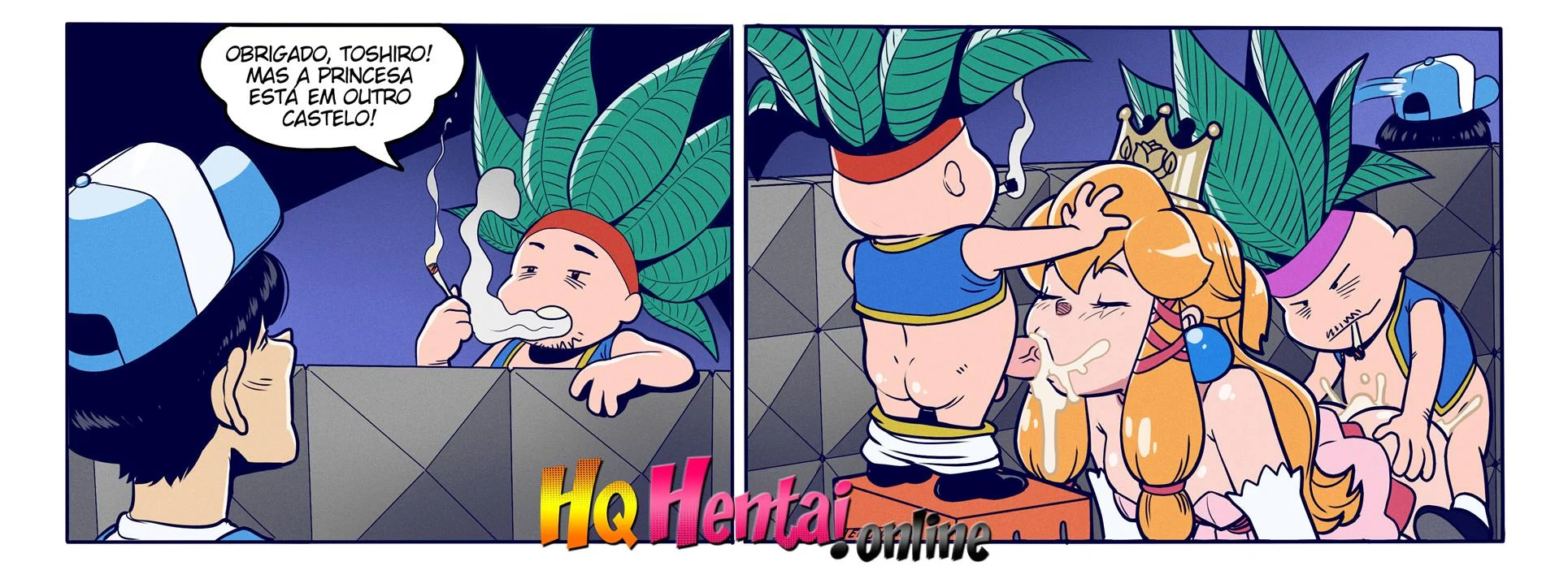 Super Mario e a Princesa Puta &ndash; Bombado &ndash; Todo Traduzido