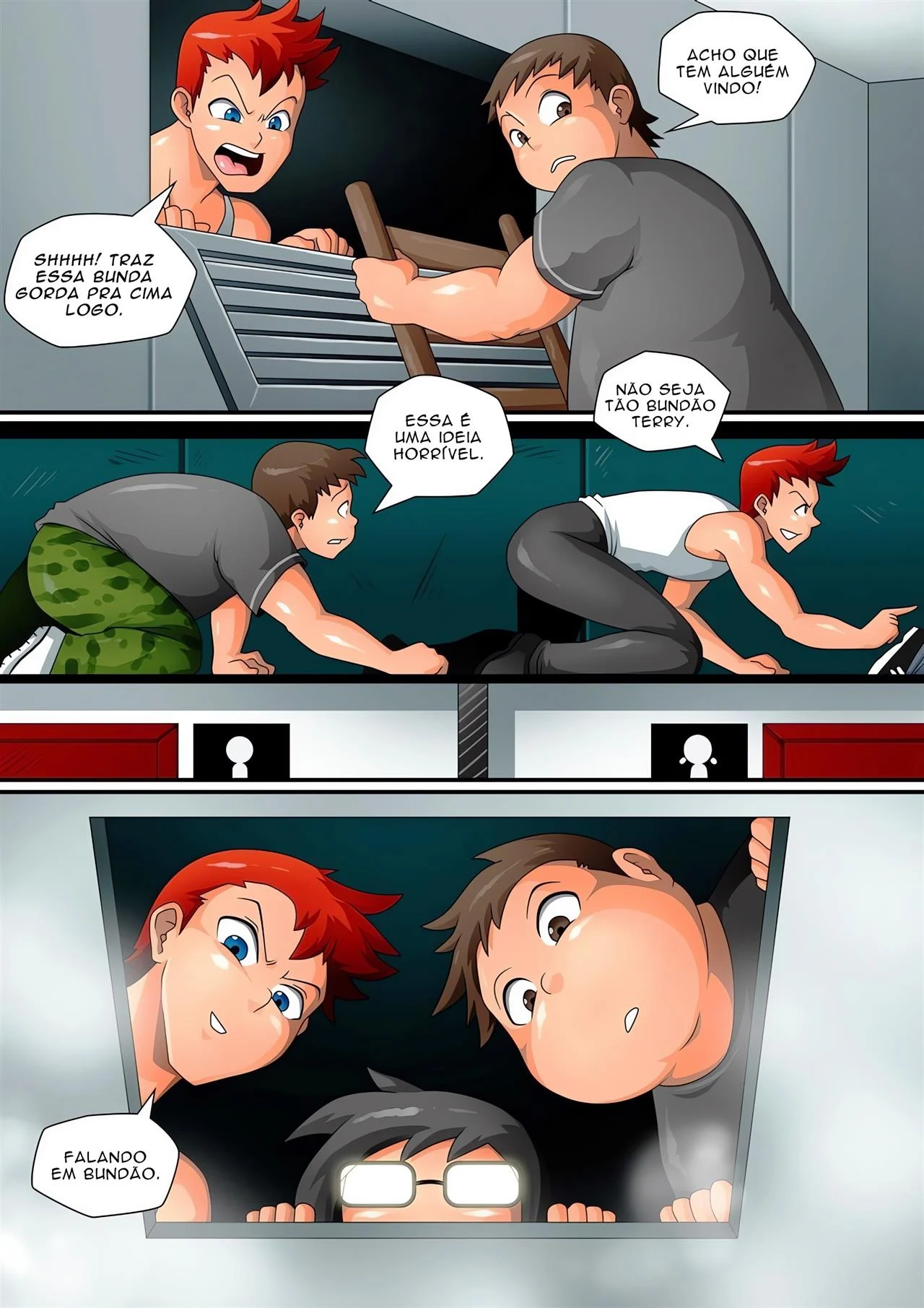 Surpresa na Casa de Banho – Punheta – SuperHQ