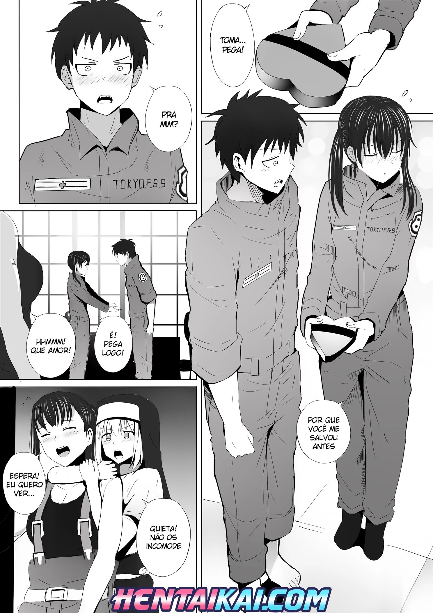 Tamaki a Bombeiro Safada – Pau Grande – Legendas em PT-BR