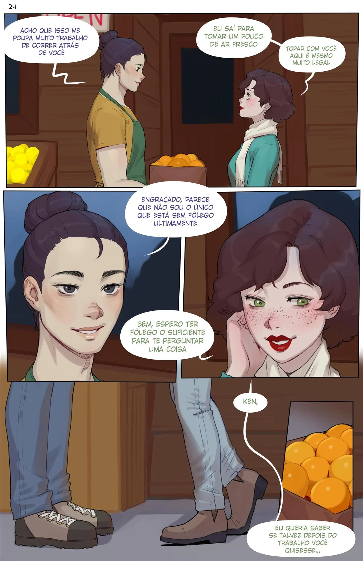 Temporada de Ca&ccedil;a &ndash; HQ De Sexo &ndash; Ler Quadrinho Porno PT-BR