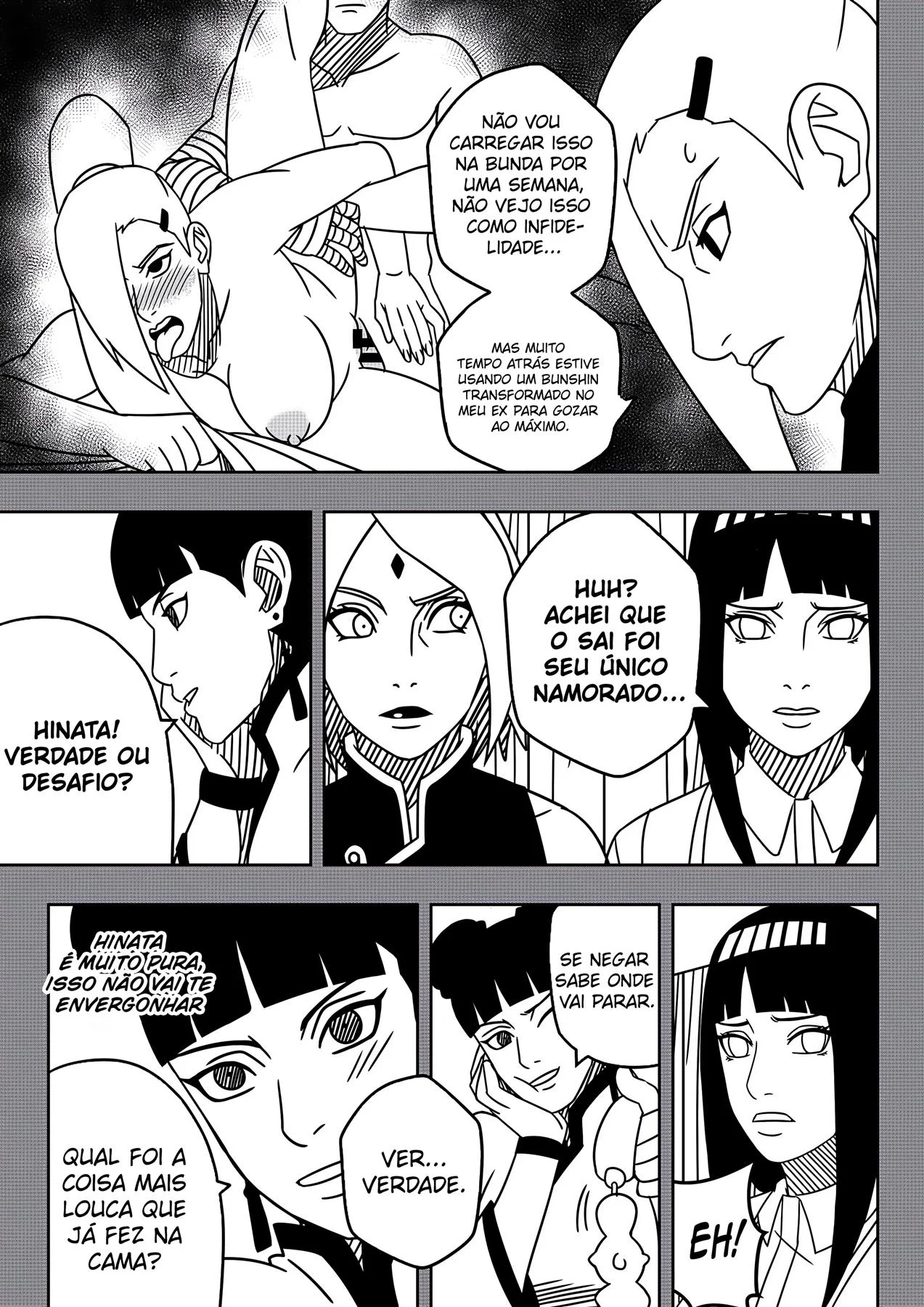 Tenta&ccedil;&atilde;o Uzumaki &ndash; Hinata Hentai &ndash; Todo em PT-BR