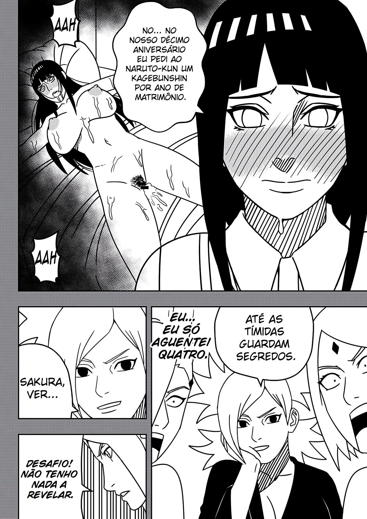 Tenta&ccedil;&atilde;o Uzumaki &ndash; Hinata Hentai &ndash; Todo em PT-BR