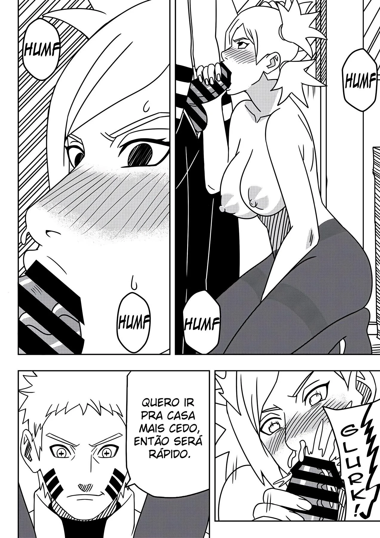 Tenta&ccedil;&atilde;o Uzumaki &ndash; Hinata Hentai &ndash; Todo em PT-BR