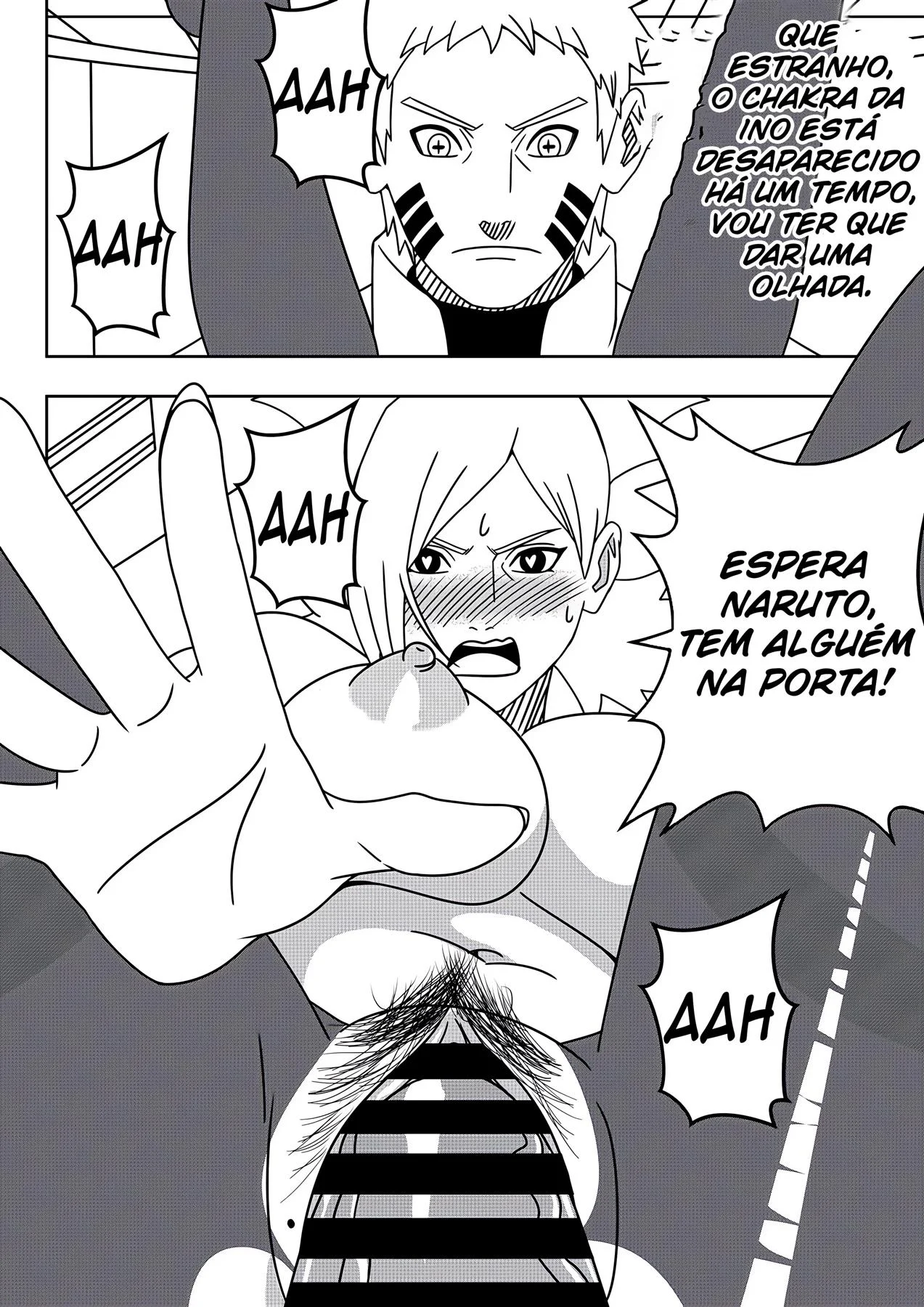 Tenta&ccedil;&atilde;o Uzumaki &ndash; Hinata Hentai &ndash; Todo em PT-BR