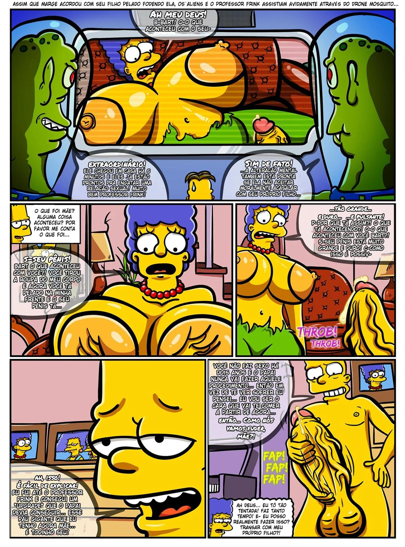 Tes&atilde;o de m&atilde;e &ndash; Simpsons Porno &ndash; Tradu&ccedil;&atilde;o Nacional