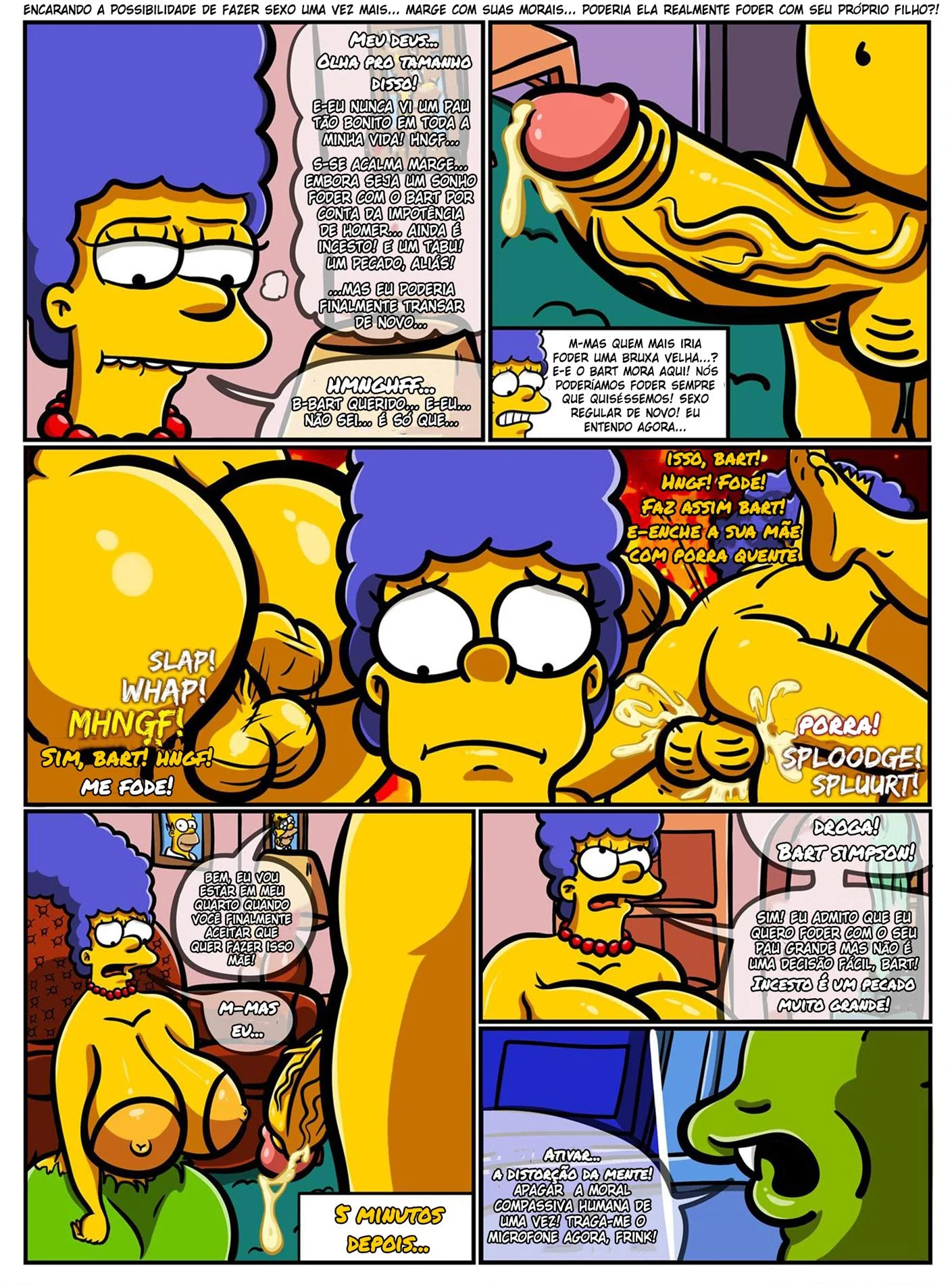 Tes&atilde;o de m&atilde;e &ndash; Simpsons Porno &ndash; Tradu&ccedil;&atilde;o Nacional