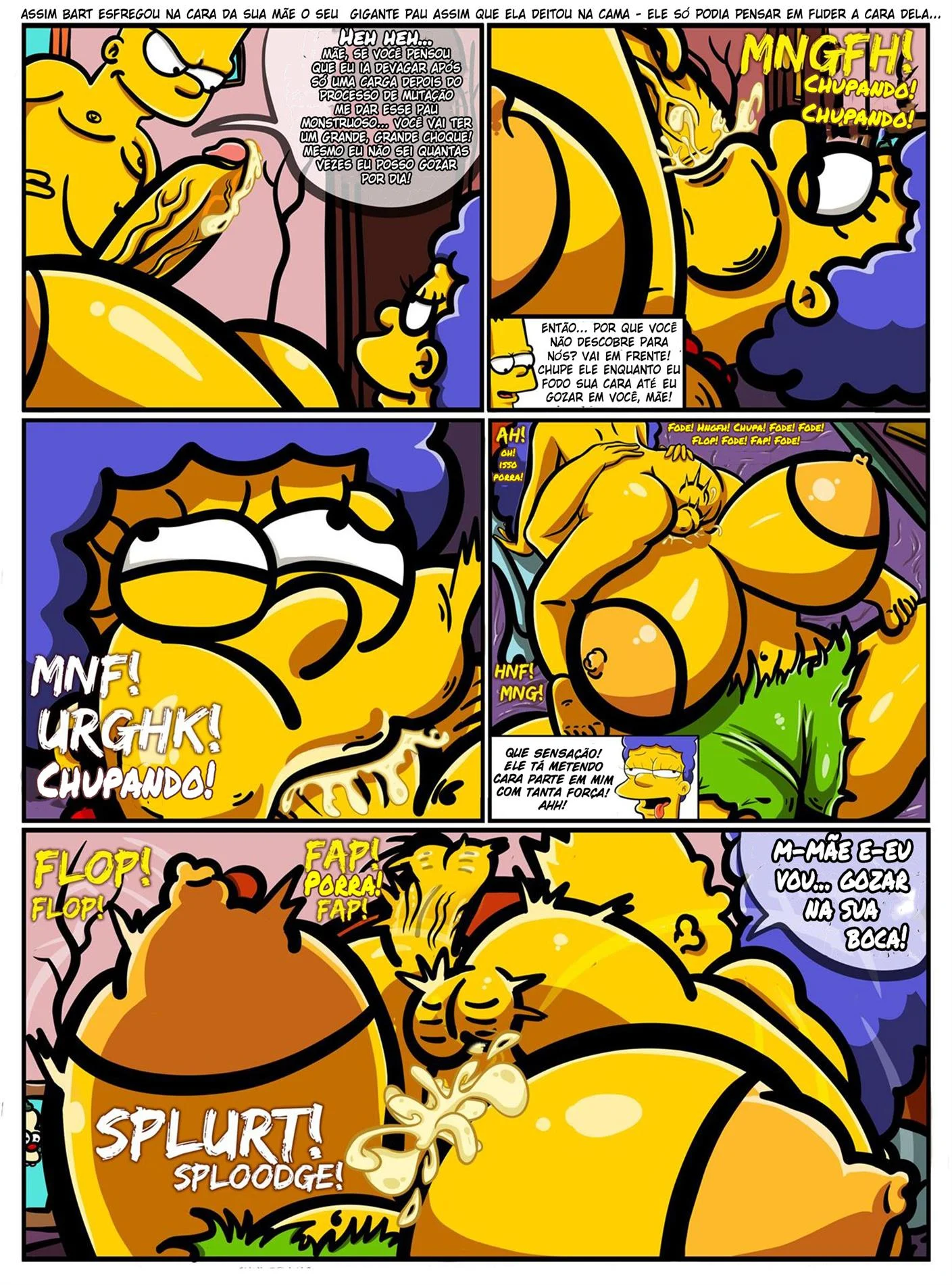Tes&atilde;o de m&atilde;e &ndash; Simpsons Porno &ndash; Tradu&ccedil;&atilde;o Nacional