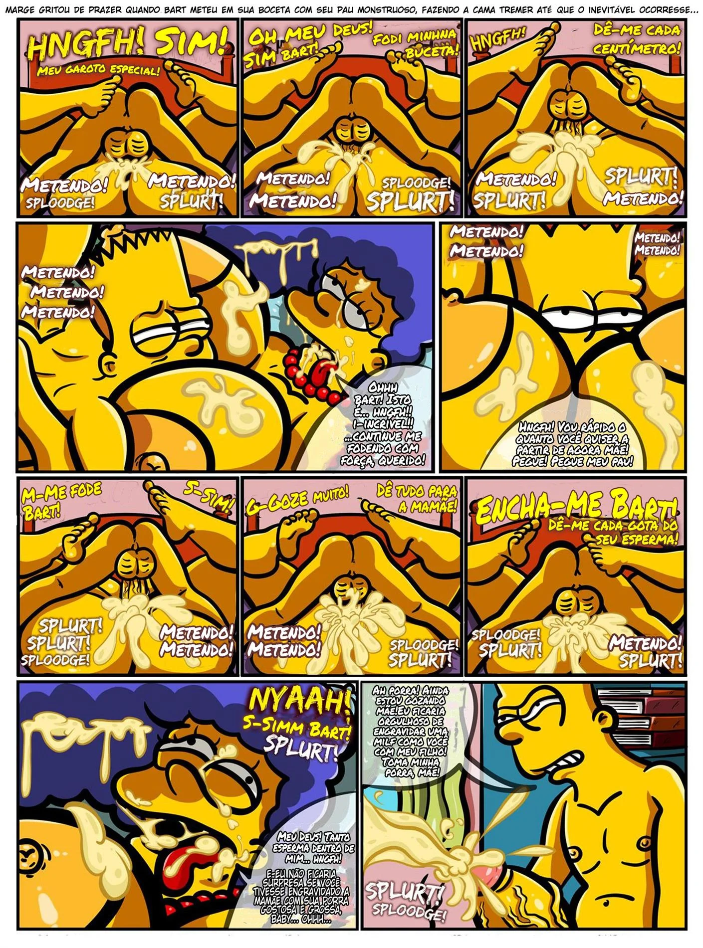 Tes&atilde;o de m&atilde;e &ndash; Simpsons Porno &ndash; Tradu&ccedil;&atilde;o Nacional