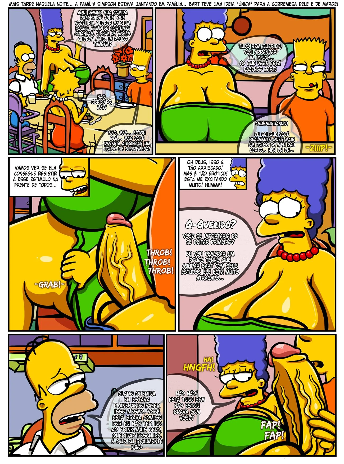 Tes&atilde;o de m&atilde;e &ndash; Simpsons Porno &ndash; Tradu&ccedil;&atilde;o Nacional