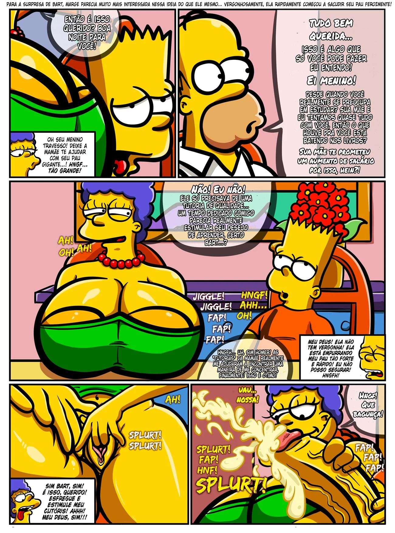 Tes&atilde;o de m&atilde;e &ndash; Simpsons Porno &ndash; Tradu&ccedil;&atilde;o Nacional