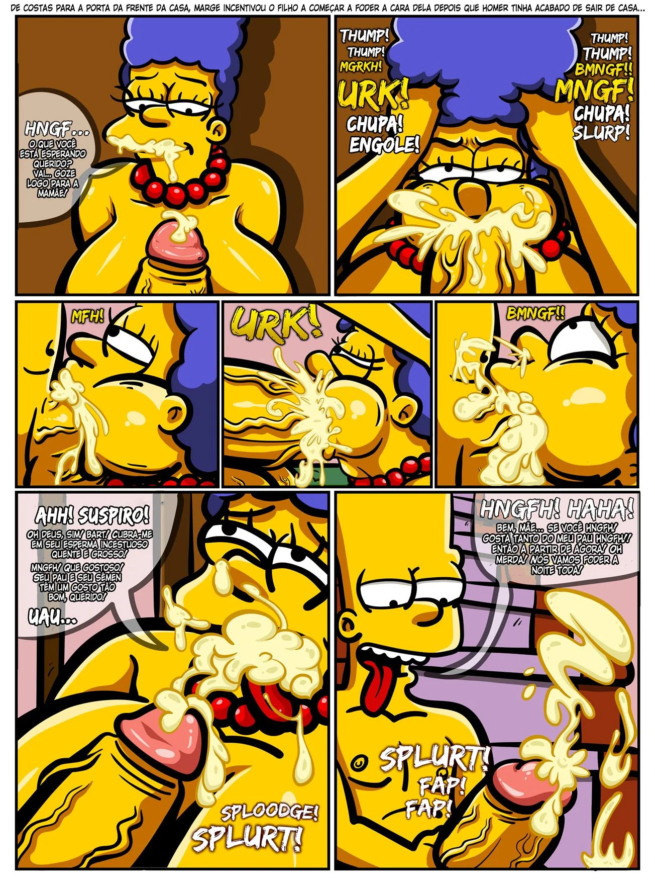 Tes&atilde;o de m&atilde;e &ndash; Simpsons Porno &ndash; Tradu&ccedil;&atilde;o Nacional
