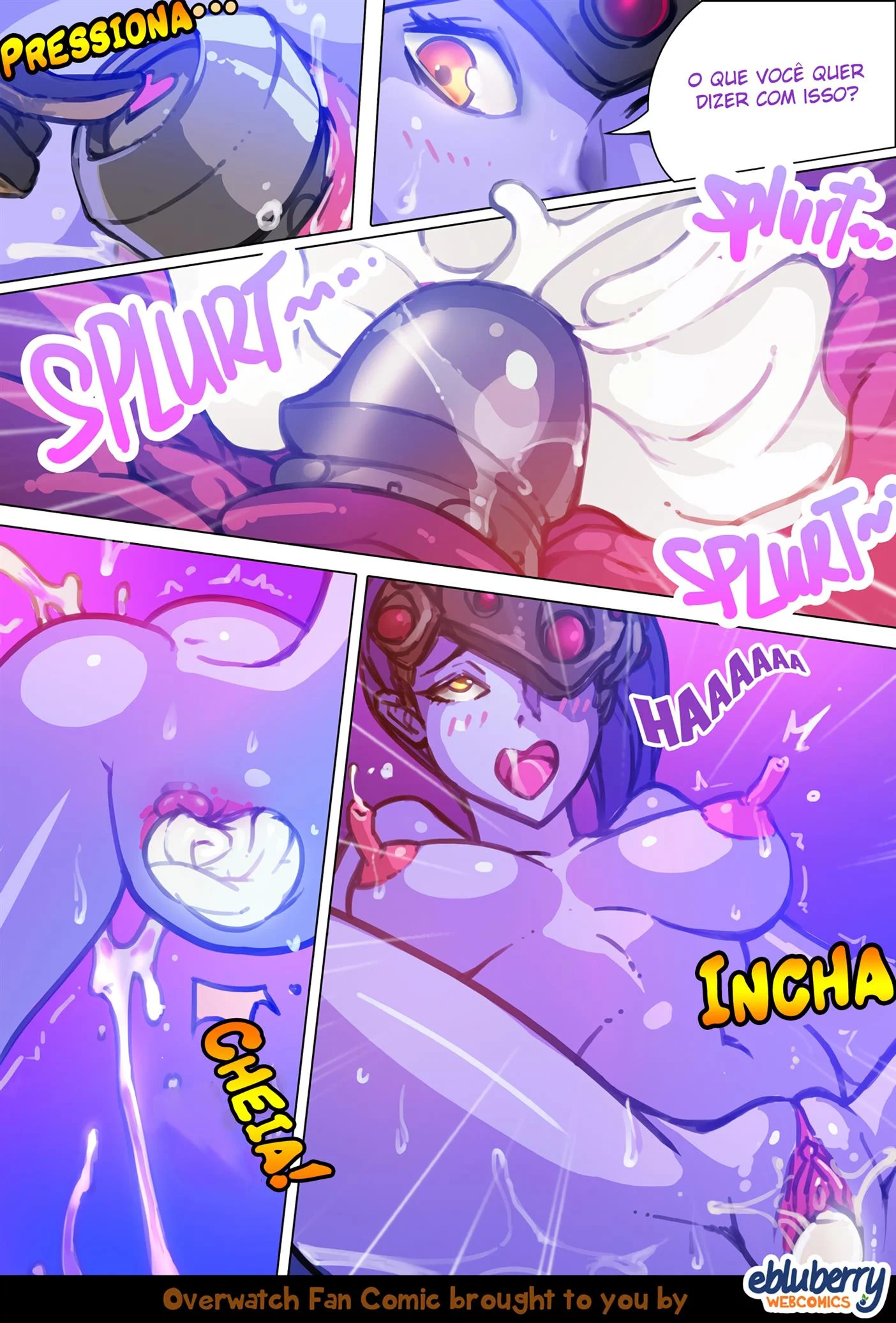 Testando as Fantasias &ndash; Brinquedos Sexuais &ndash; Quadrinho De Sexo Em PT-BR