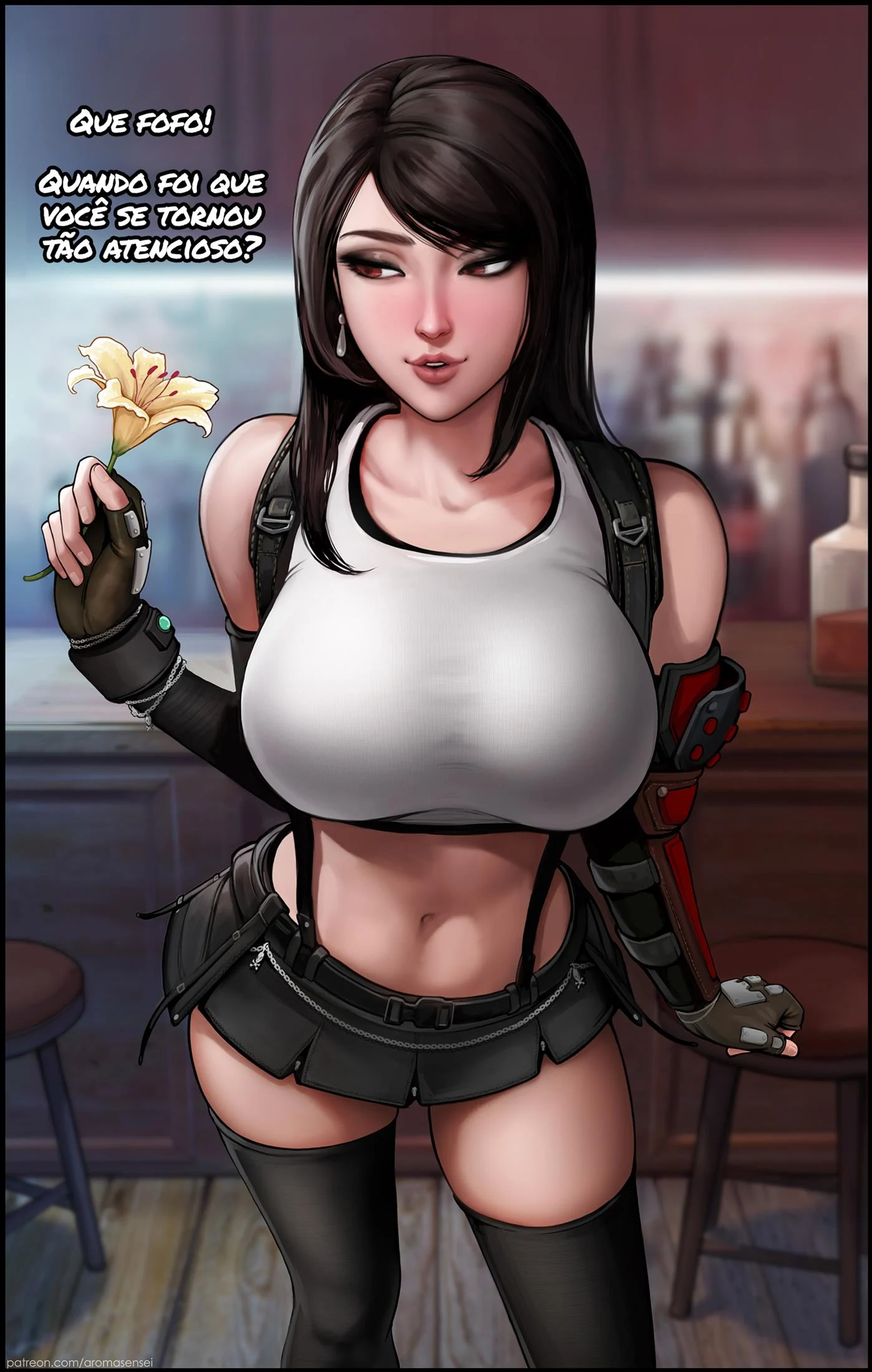 Tifa retribui o presente – Tifa Hentai – Quadrinho De Sexo Em PT-BR Tifa retribui o presente – Tifa Hentai – Quadrinho De Sexo Em PT-BR