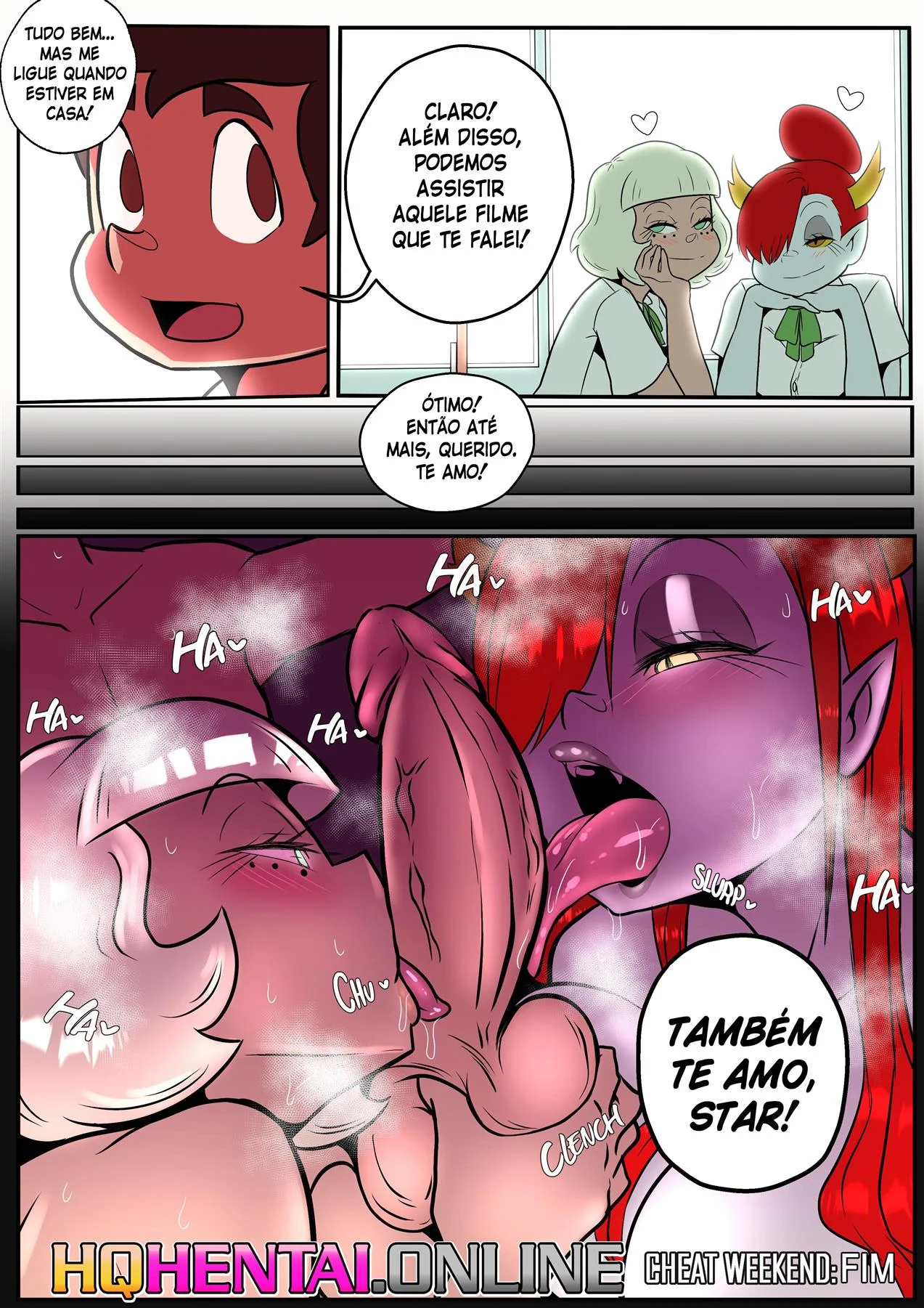 Trai&ccedil;&atilde;o no fim de semana &ndash; Quadrinhos Eroticos &ndash; Ler Quadrinho Porno PT-BR