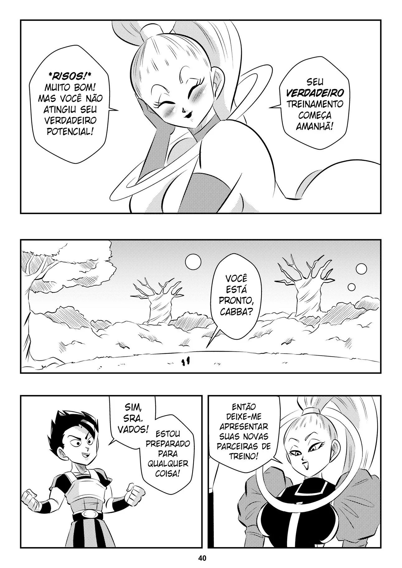 Treinamento Celestial – Bombado – Ler Quadrinho Completos