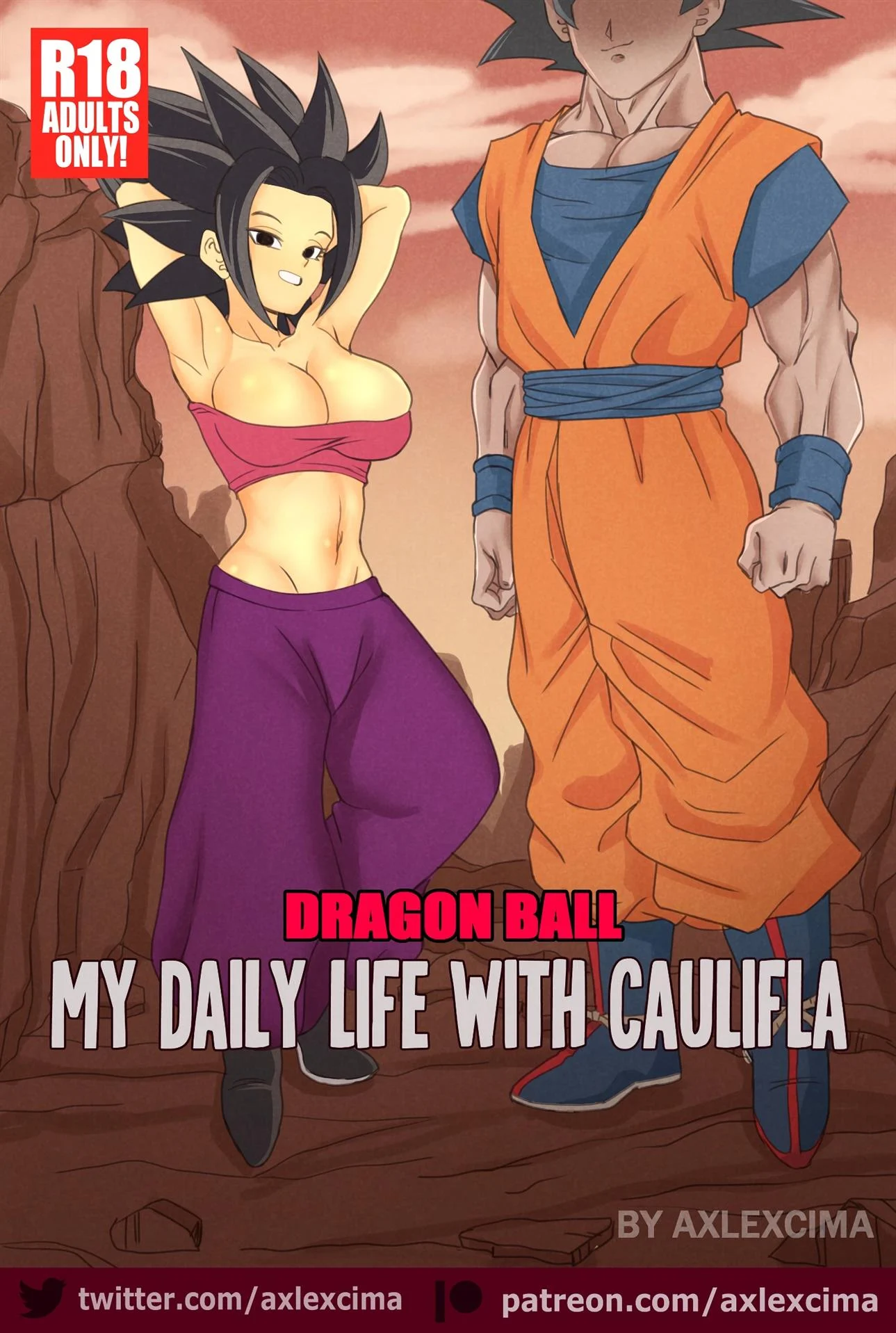 Treinamento com Caulifla &ndash; Dragon Ball Super Hentai &ndash; Completo