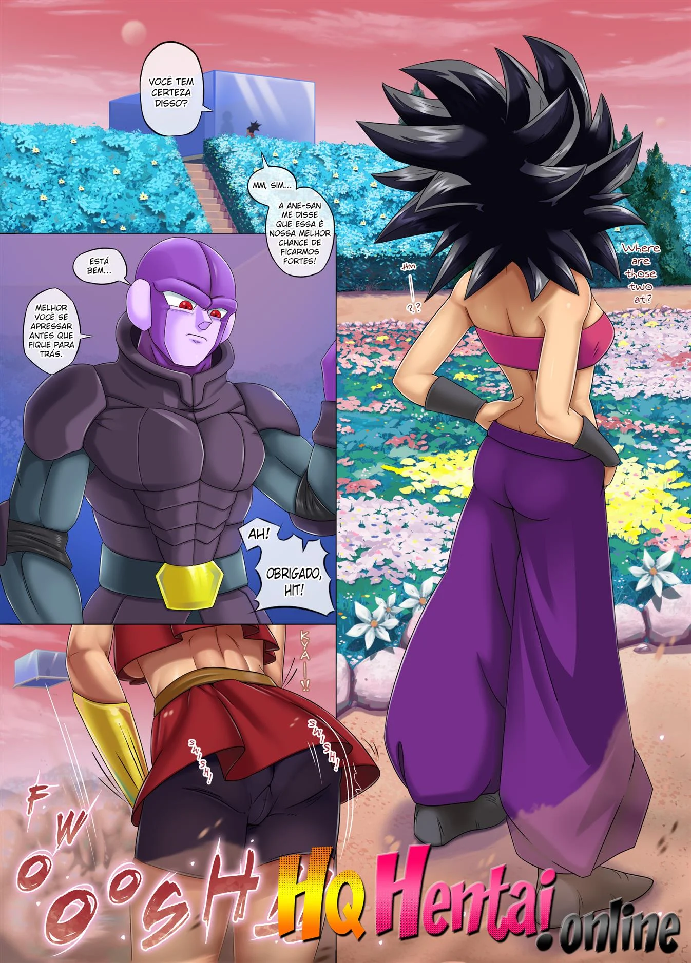 Treinamento de Kefla &ndash; Dragon Ball Hentai &ndash; Todo em PT-BR