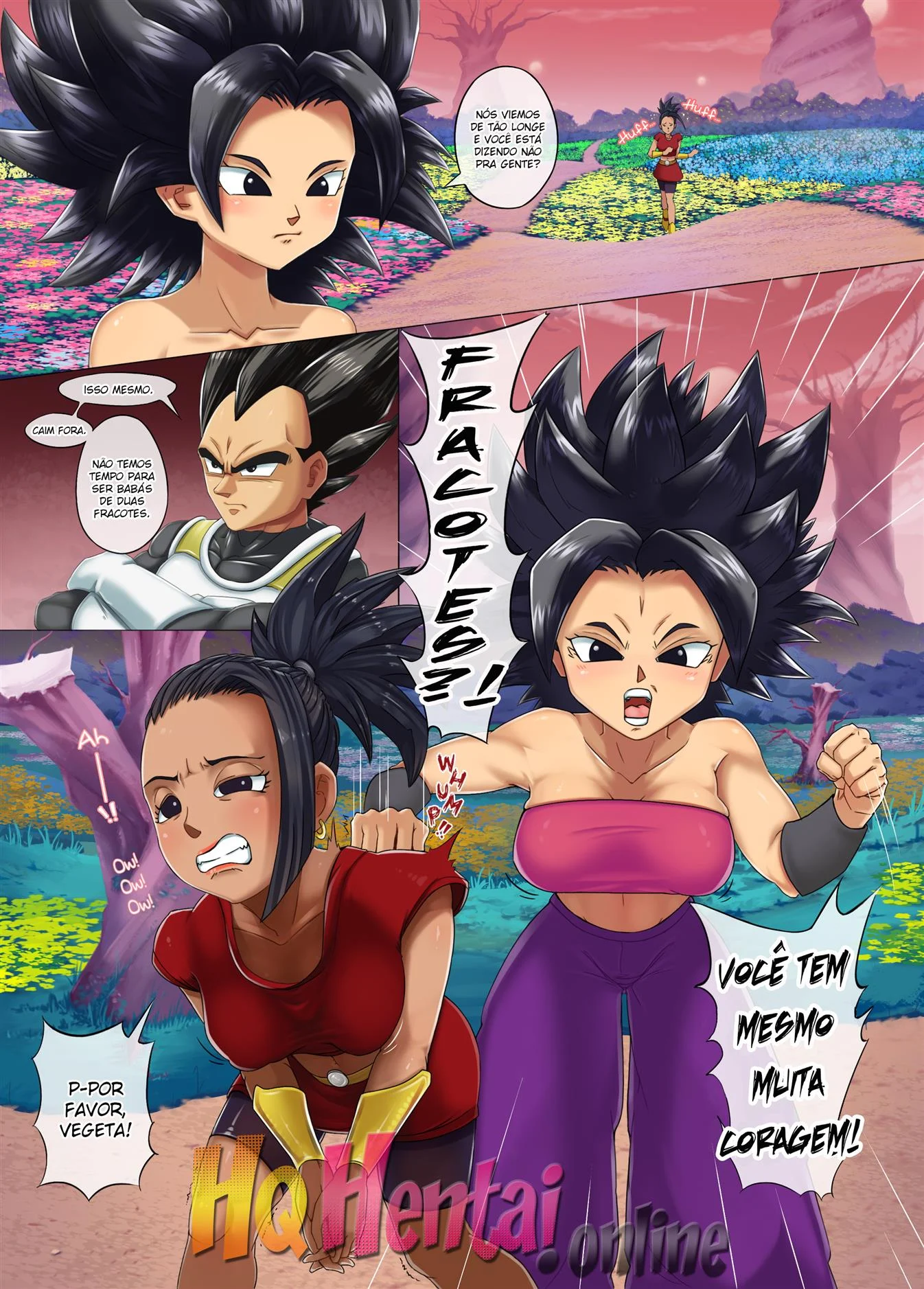Treinamento de Kefla &ndash; Dragon Ball Hentai &ndash; Todo em PT-BR